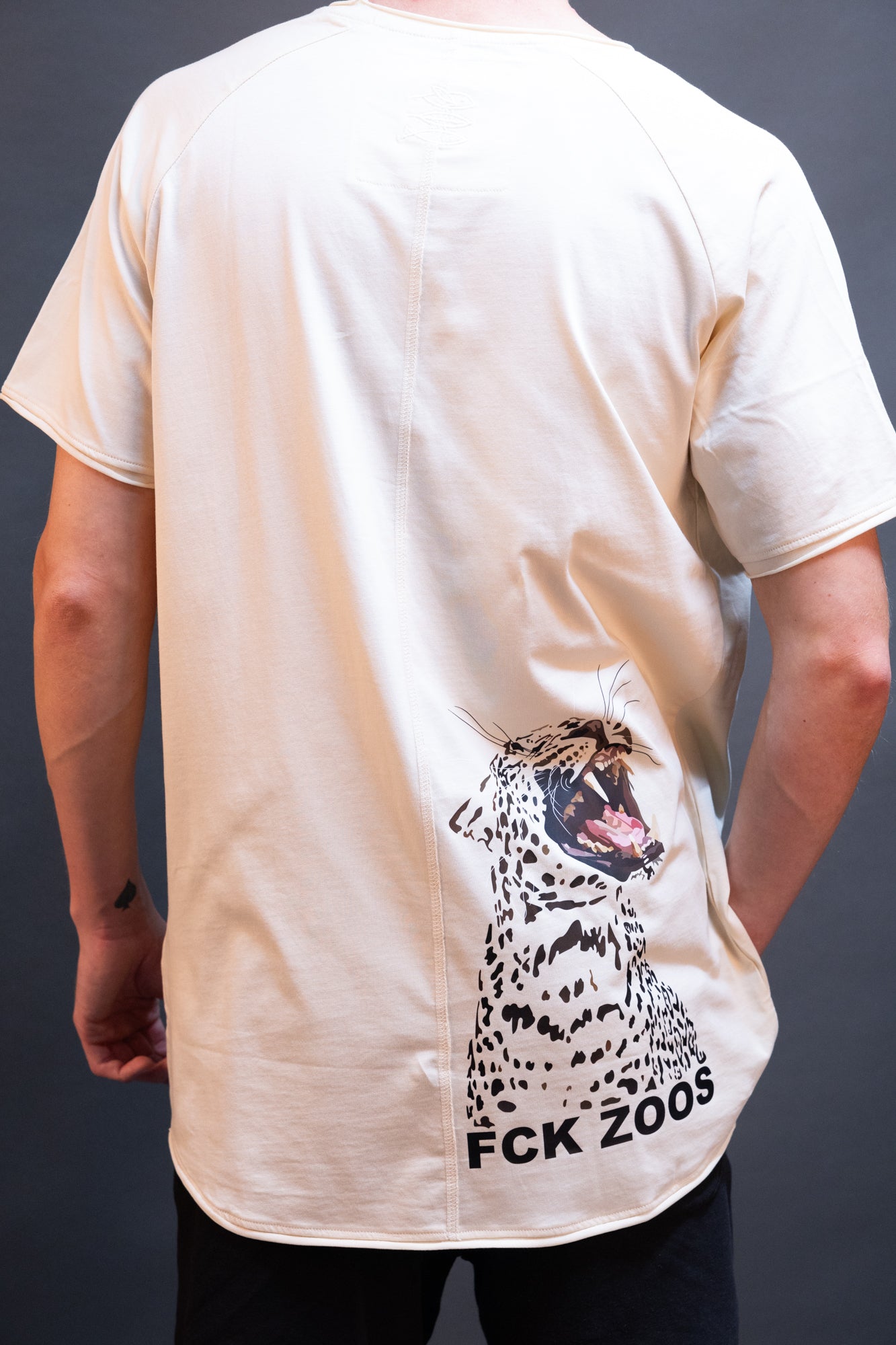 T-Shirt Jaguar "FCK ZOOs" roundneck Men