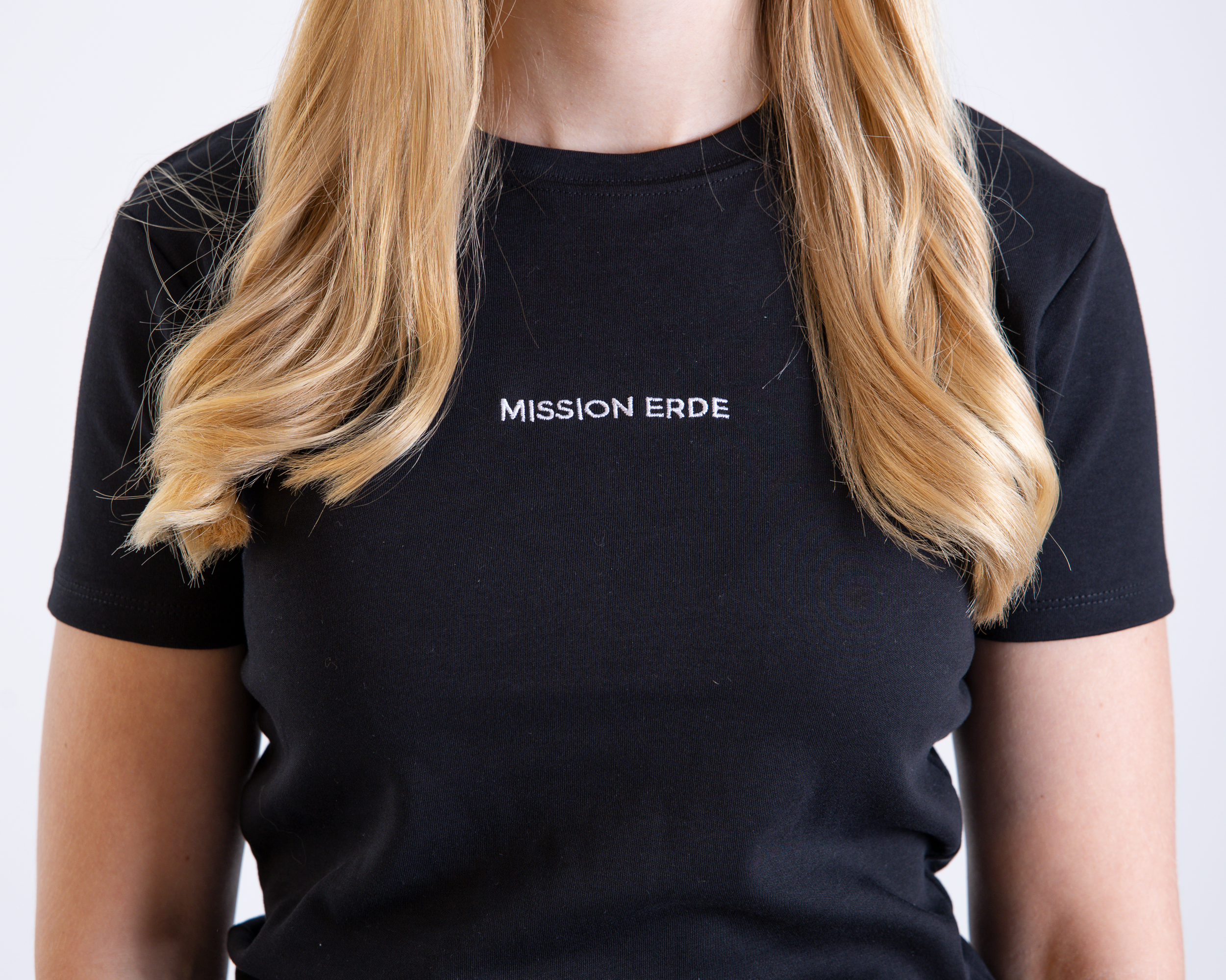 Basic T-Shirt Women "Mission Erde" Stick