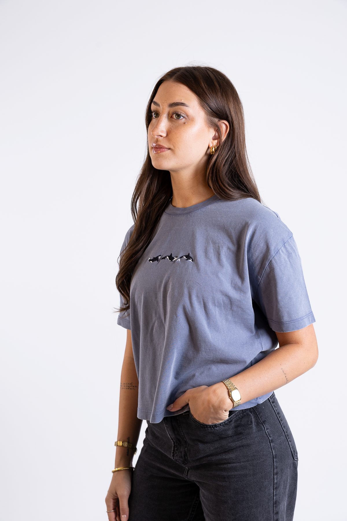 Vintage Women T-Shirt "Orca"