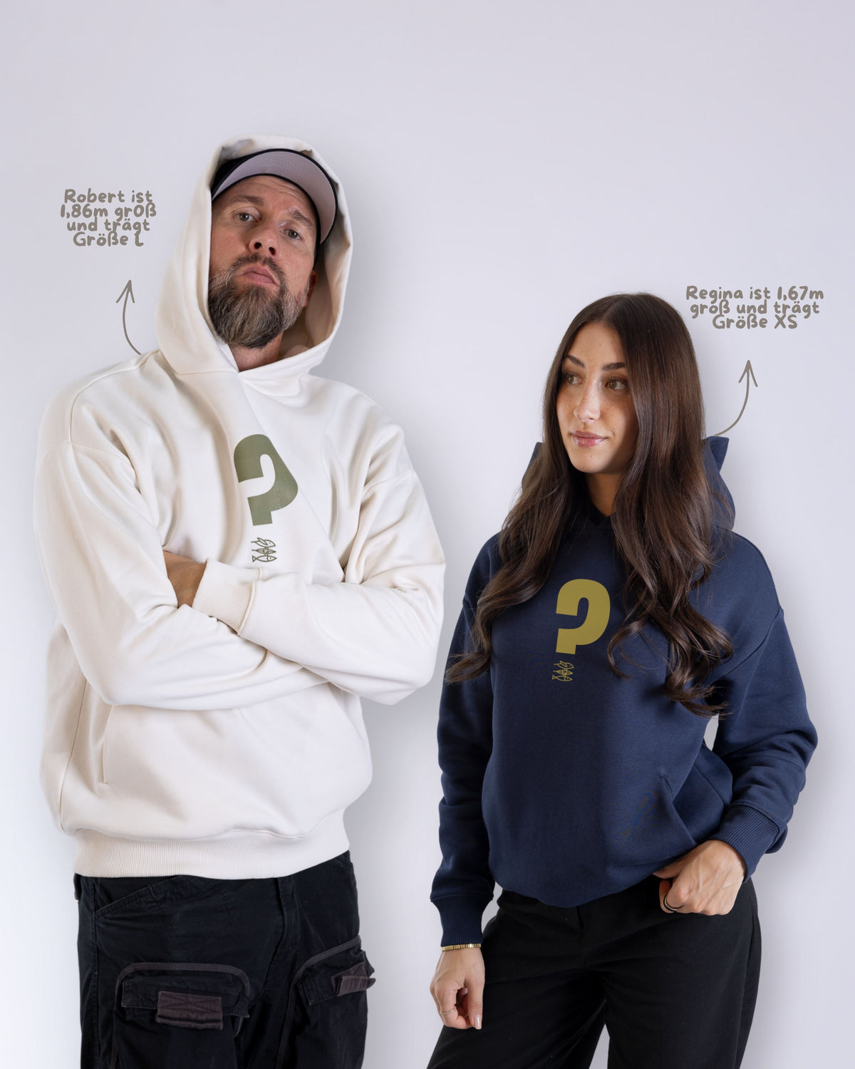 Hoodie "Warum"