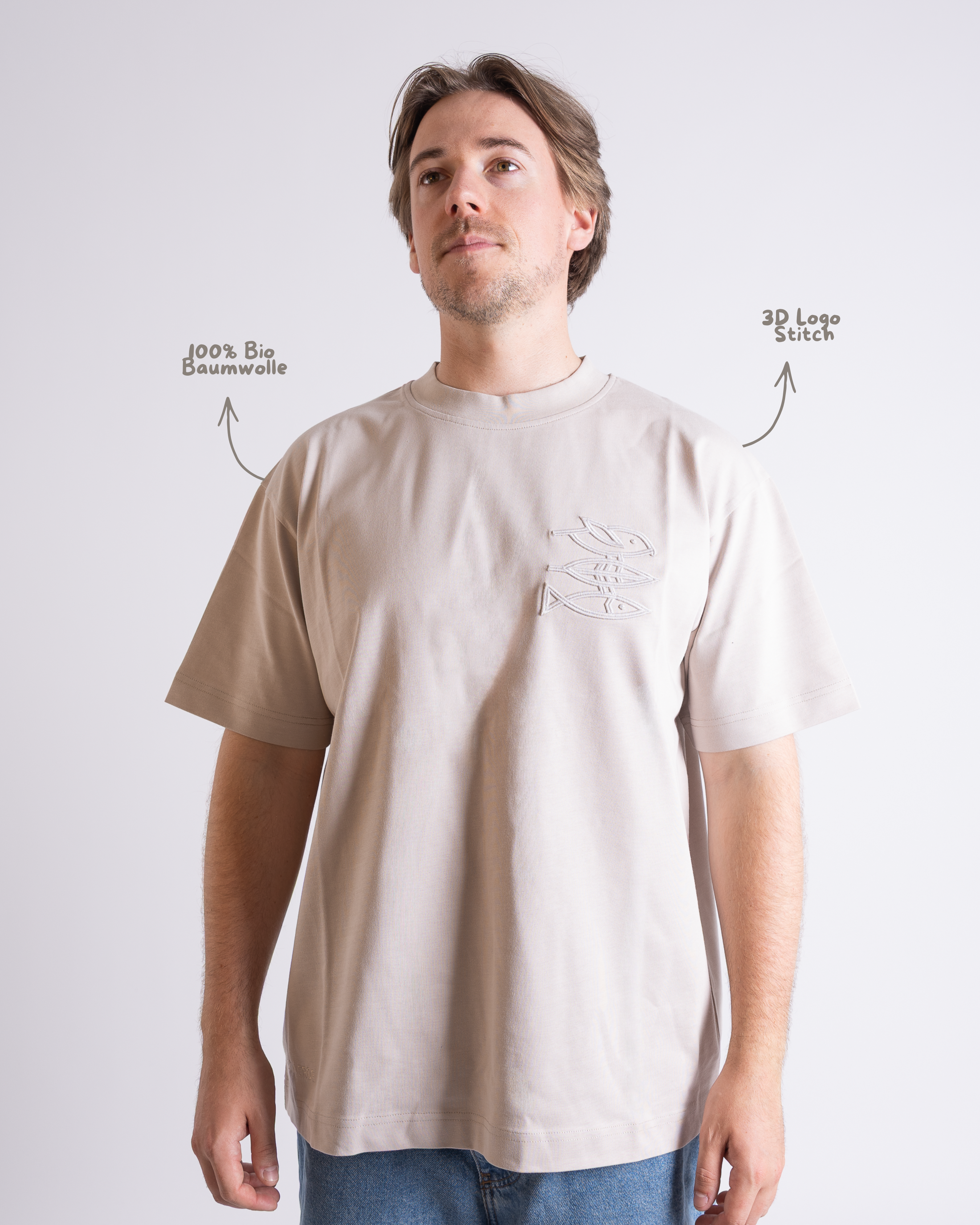 Unisex T-Shirt "3D Logo Stitch"