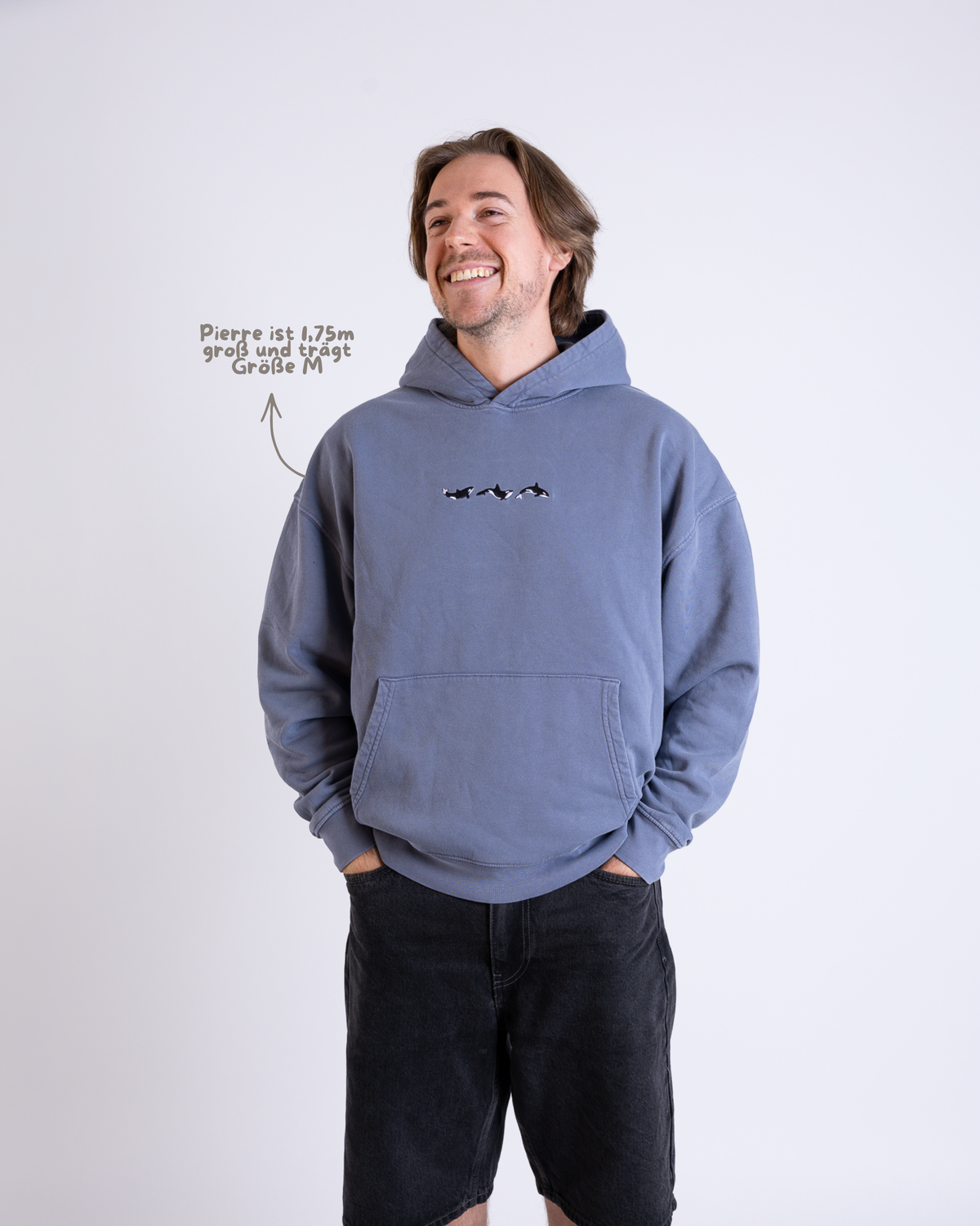 Vintage Hoodie "Orca"