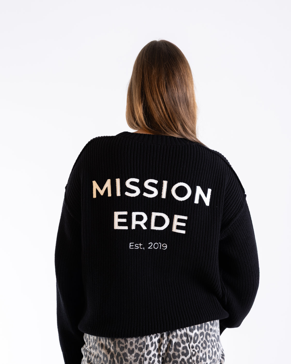 Heavy Knit Sweater Unisex  „Mission Erde“