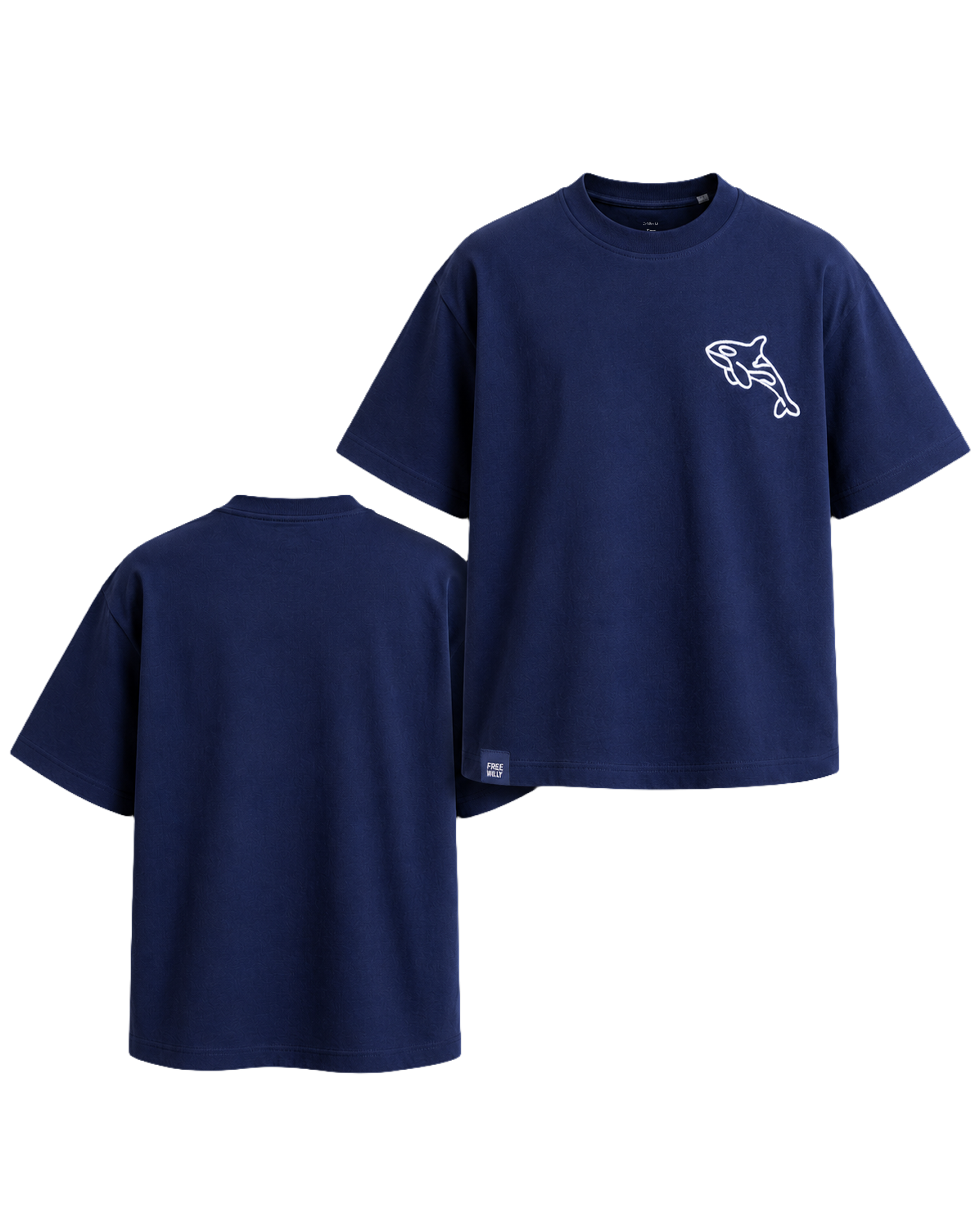 Unisex T-Shirt "3D Orca Stitch"