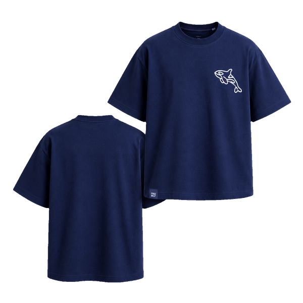 Unisex T-Shirt "3D Orca Stick"