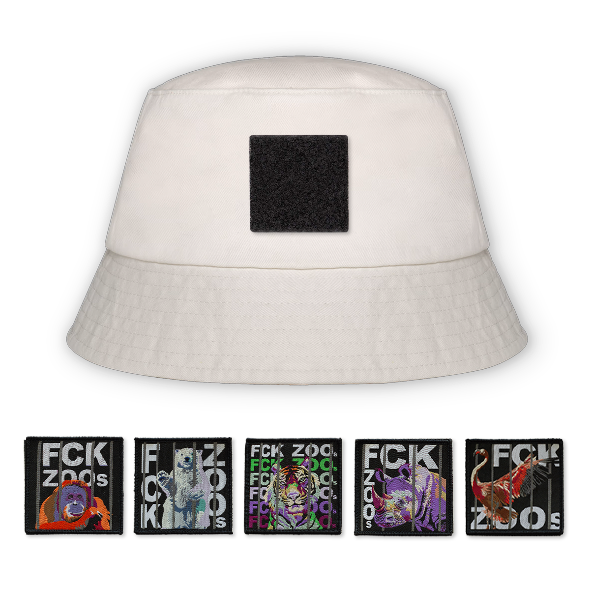 Bucket Hat "FCK ZOOs" Limited Edition