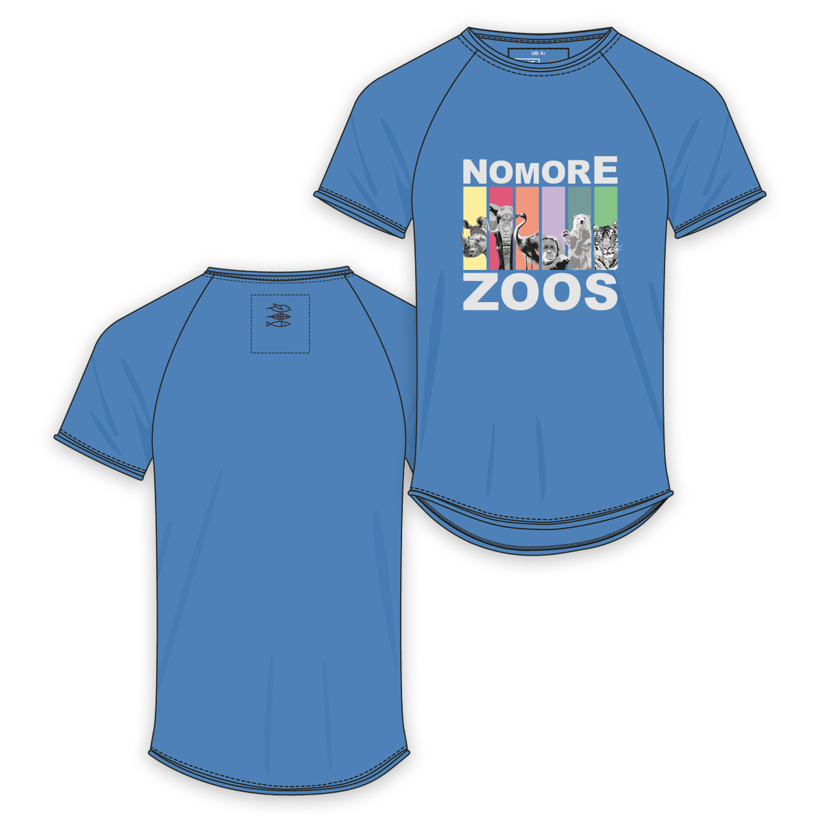 T-Shirt Men "NO MORE ZOOs" Edition