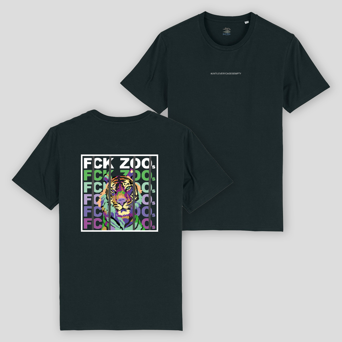 T-Shirt "FCK ZOOs" Tiger