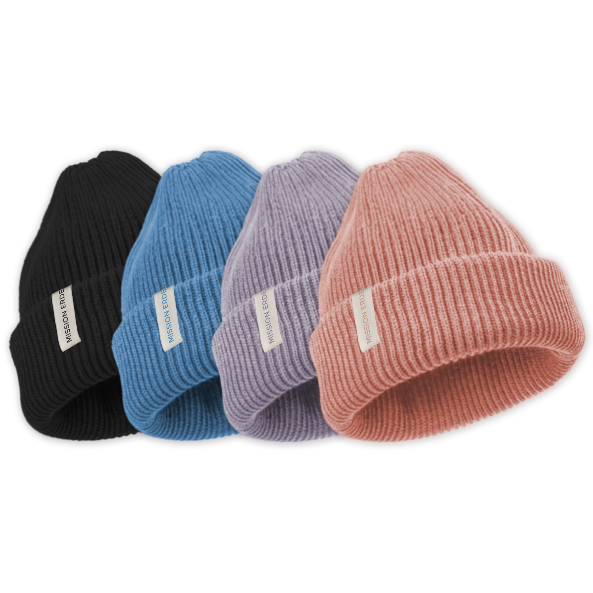 Beanie "Mission Erde" Label soft-rib