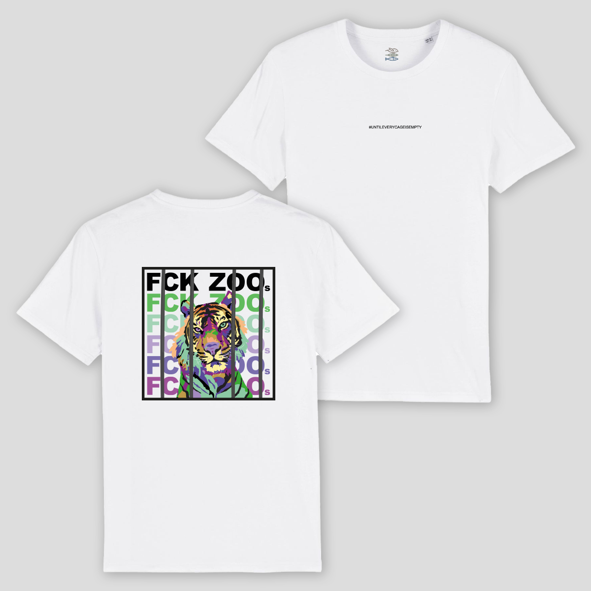 T-Shirt "FCK ZOOs" Tiger