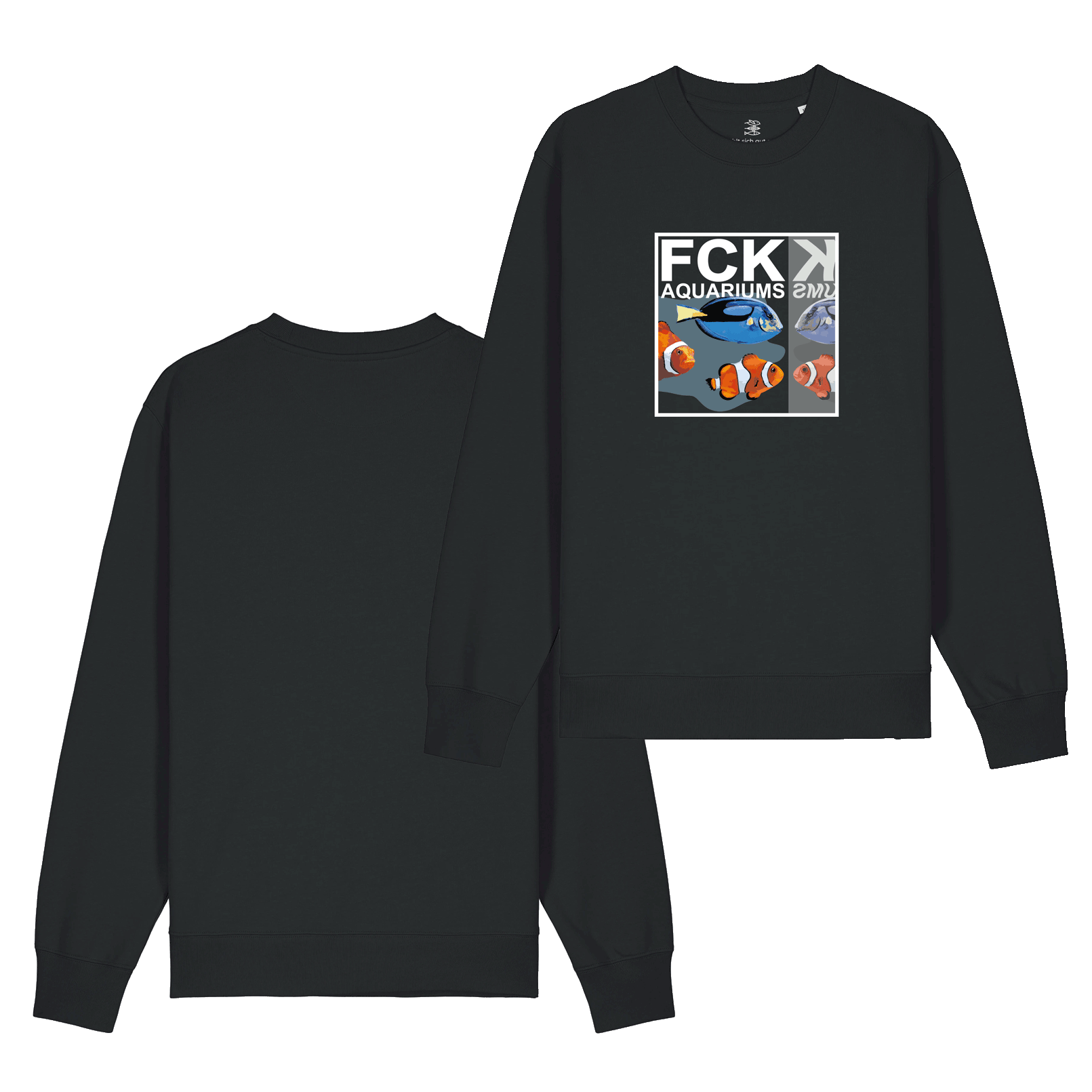 Unisex Sweatshirt "FCK AQUARIUMs" Nemo