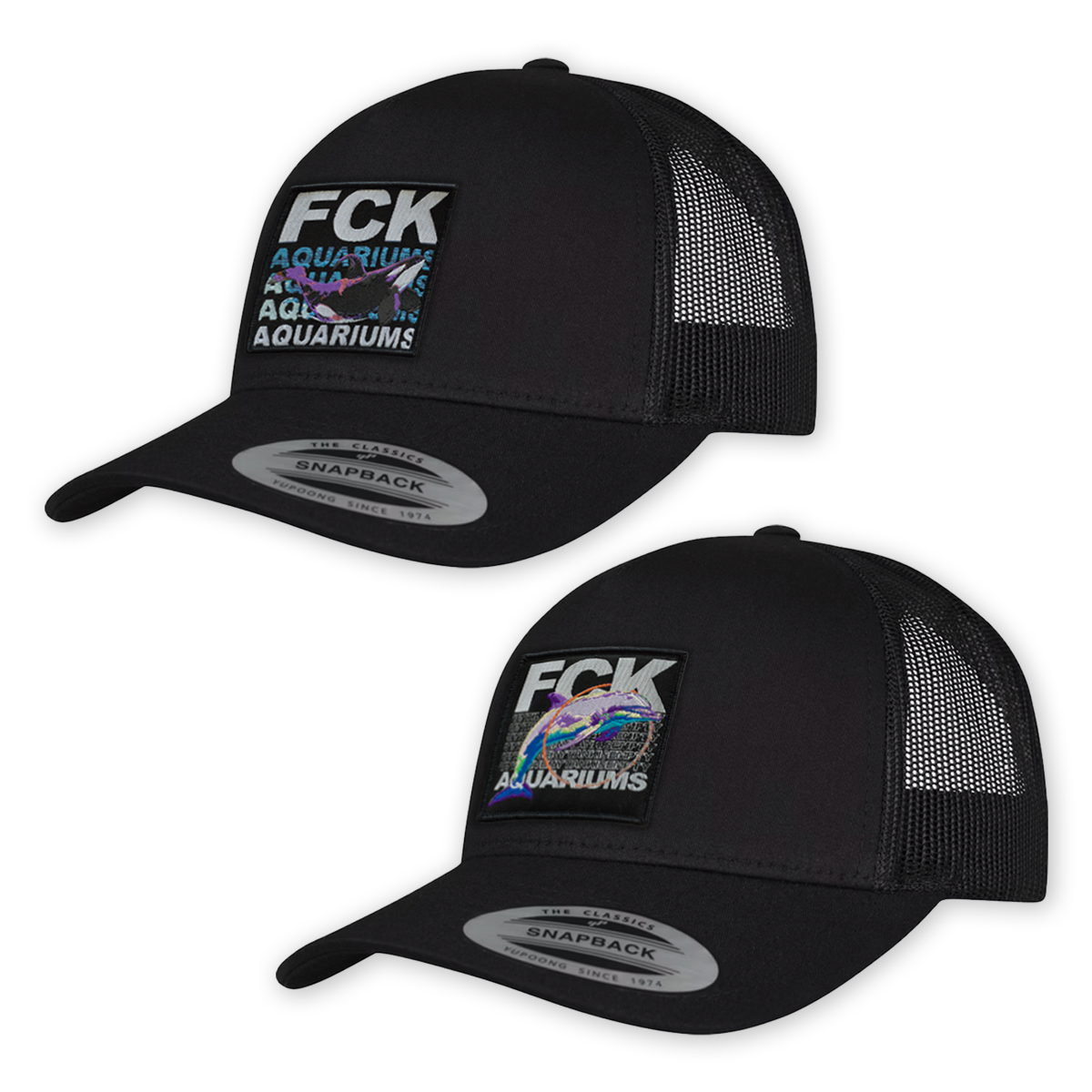 Onesize Mesh Cap "FCK AQUARIUMs"