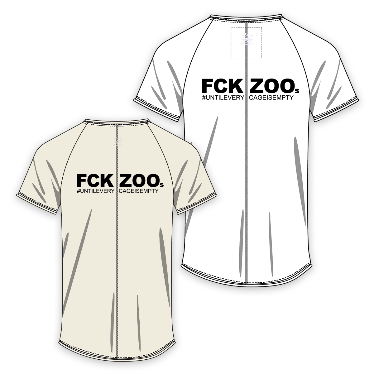 T-Shirt Men "FCK ZOOs"