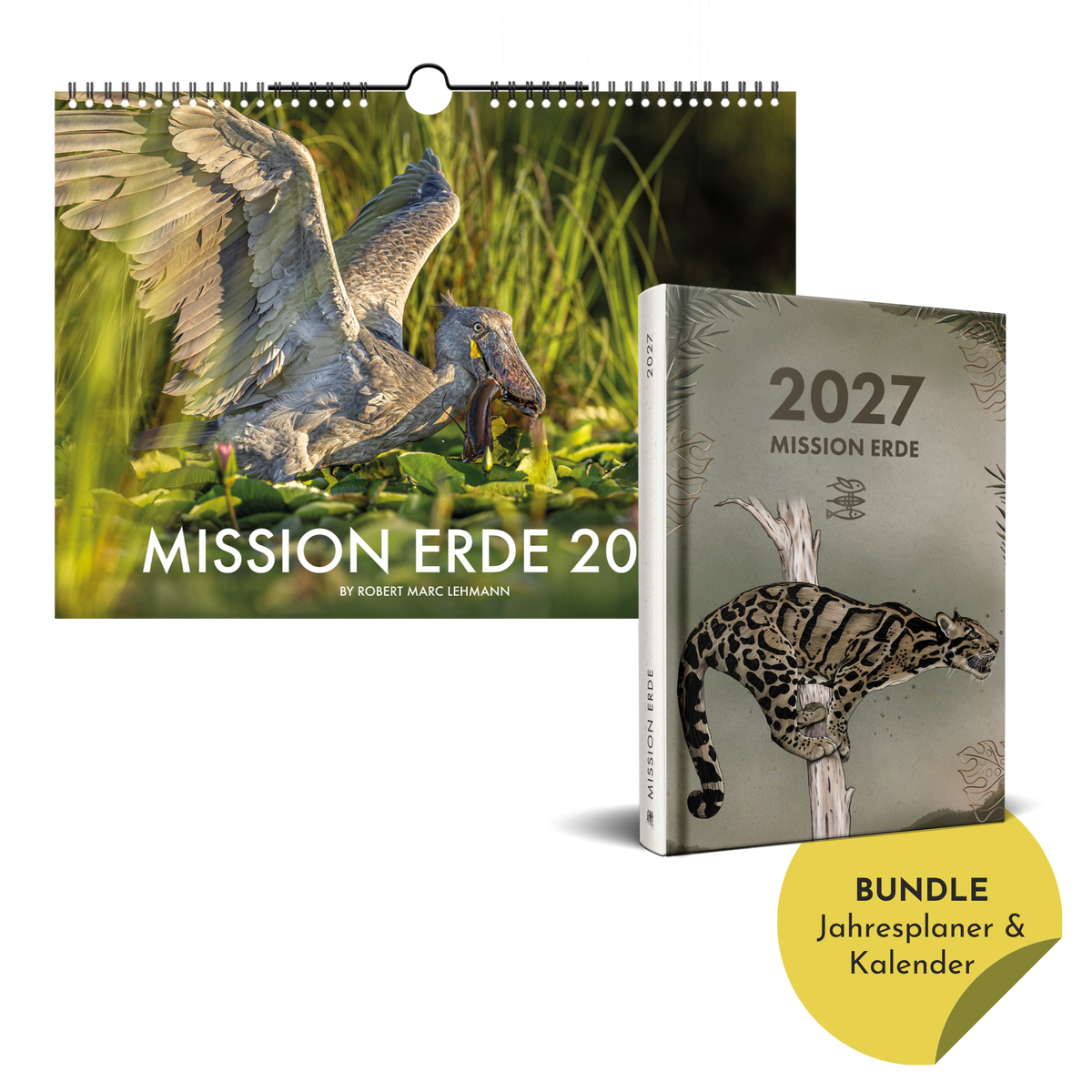 Mission Erde Kalender & Jahresplaner Bundle 2027
