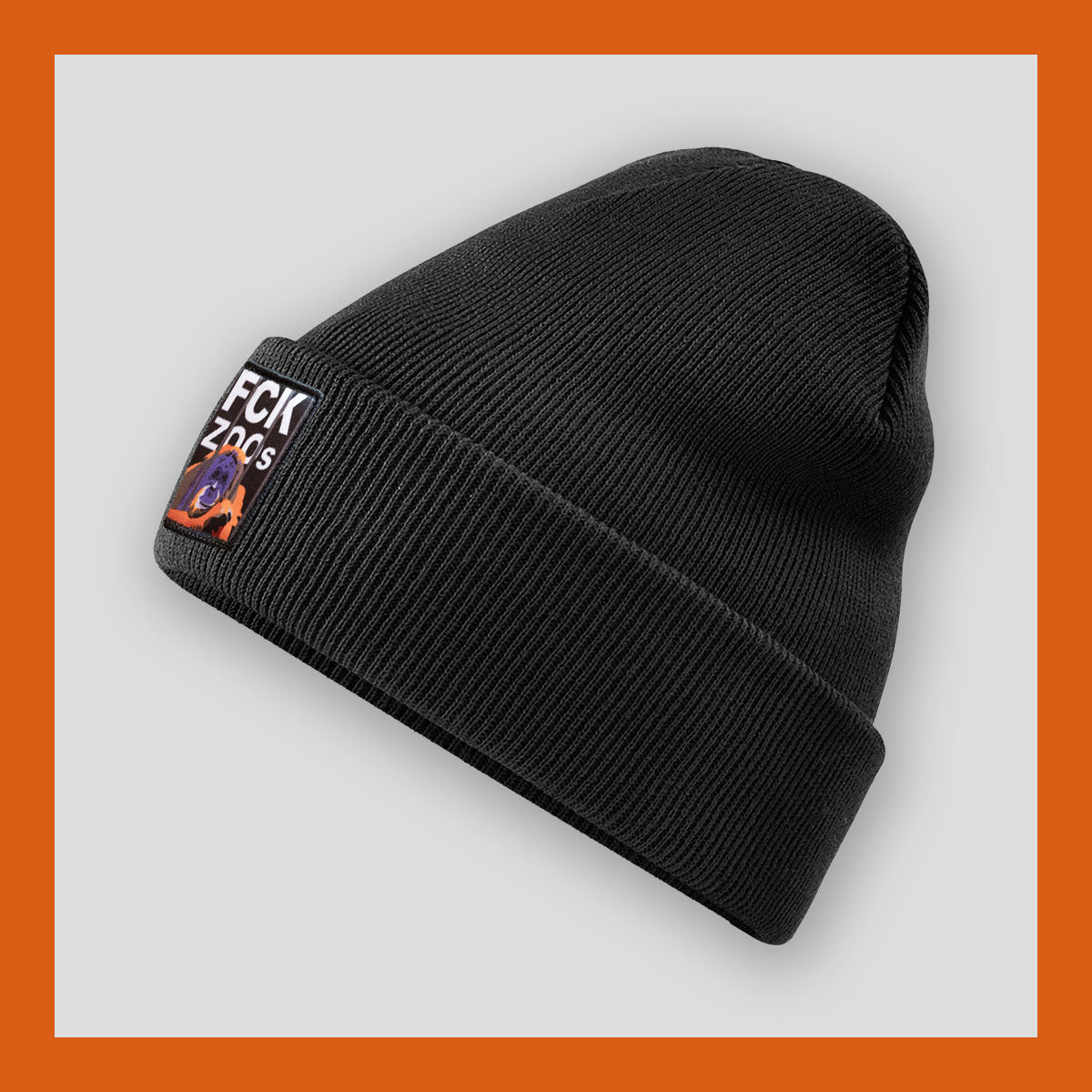 Beanie "FCK ZOOs" Orang-Utan