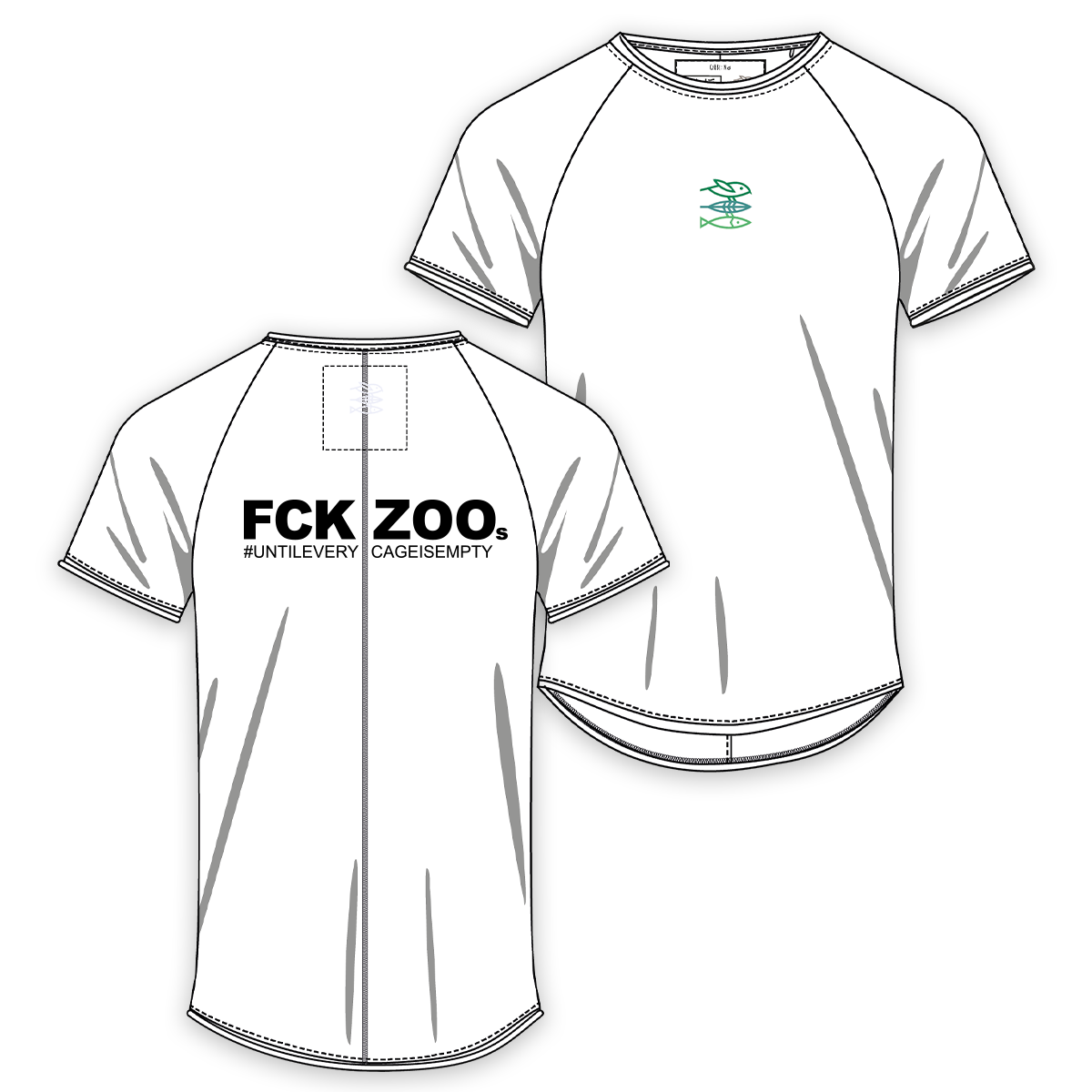 T-Shirt Men "FCK ZOOs"