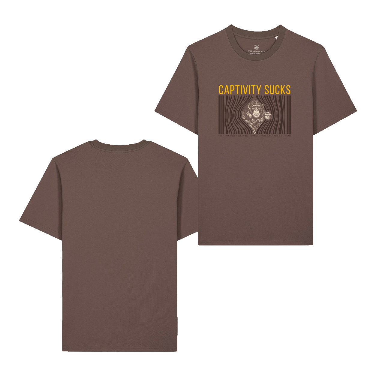 T-Shirt "Captivity sucks"