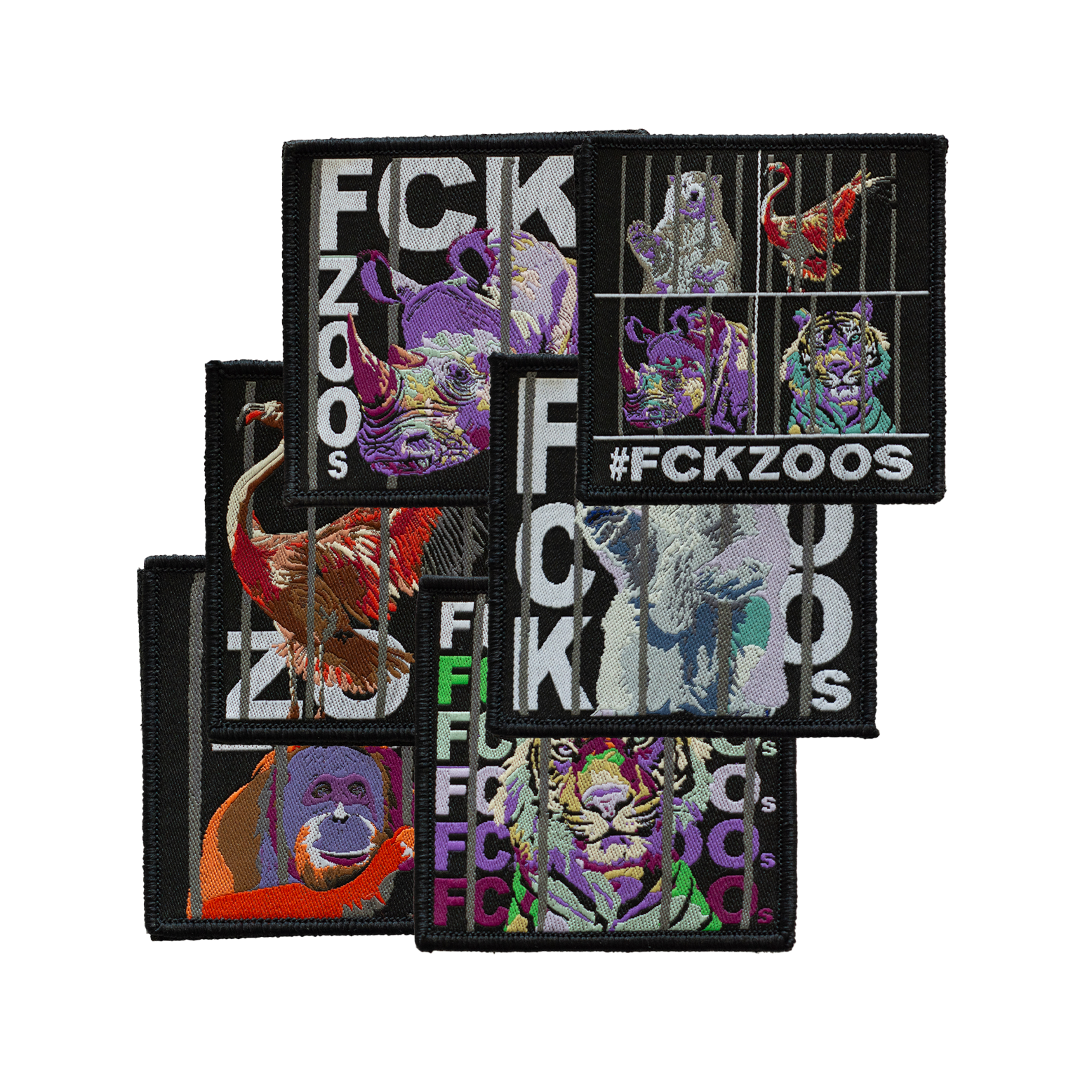 Patch "FCK ZOOs"