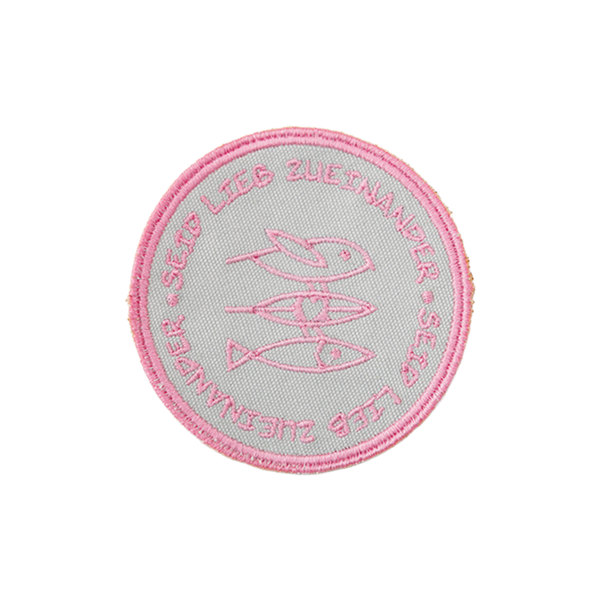 Patch "Seid lieb zueinander"