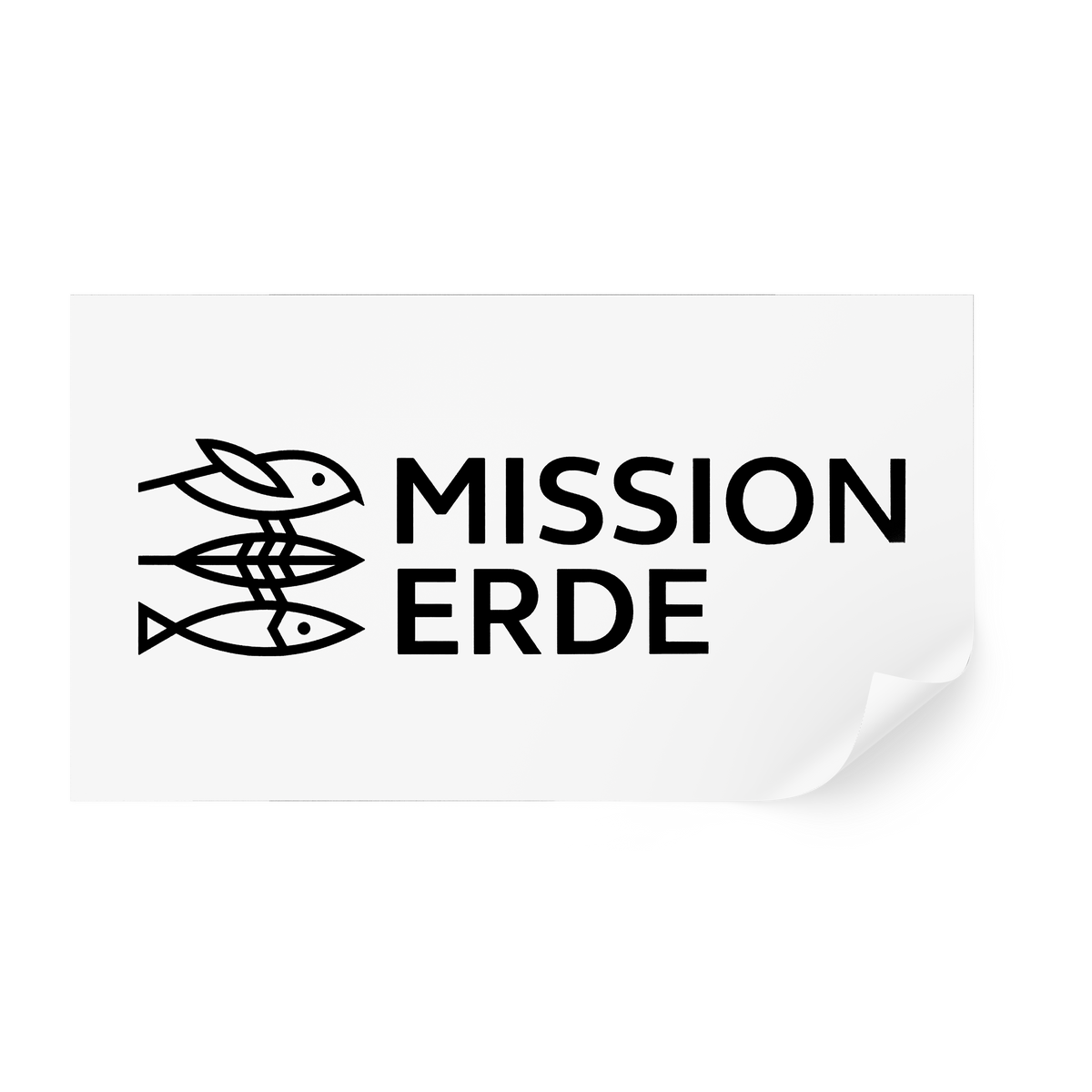 Plottsticker "Mission Erde"