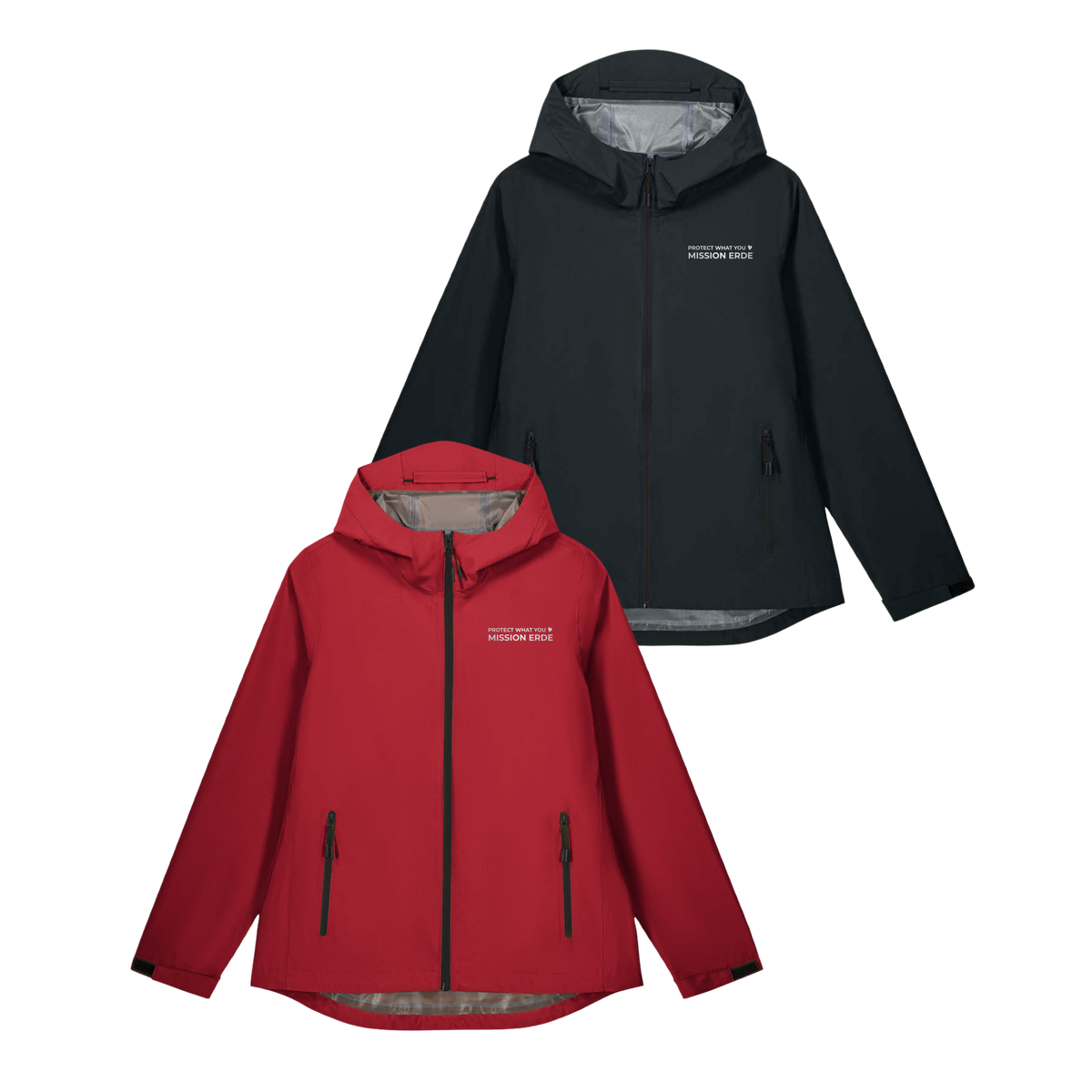 Regenjacke Damen "Mission Erde"