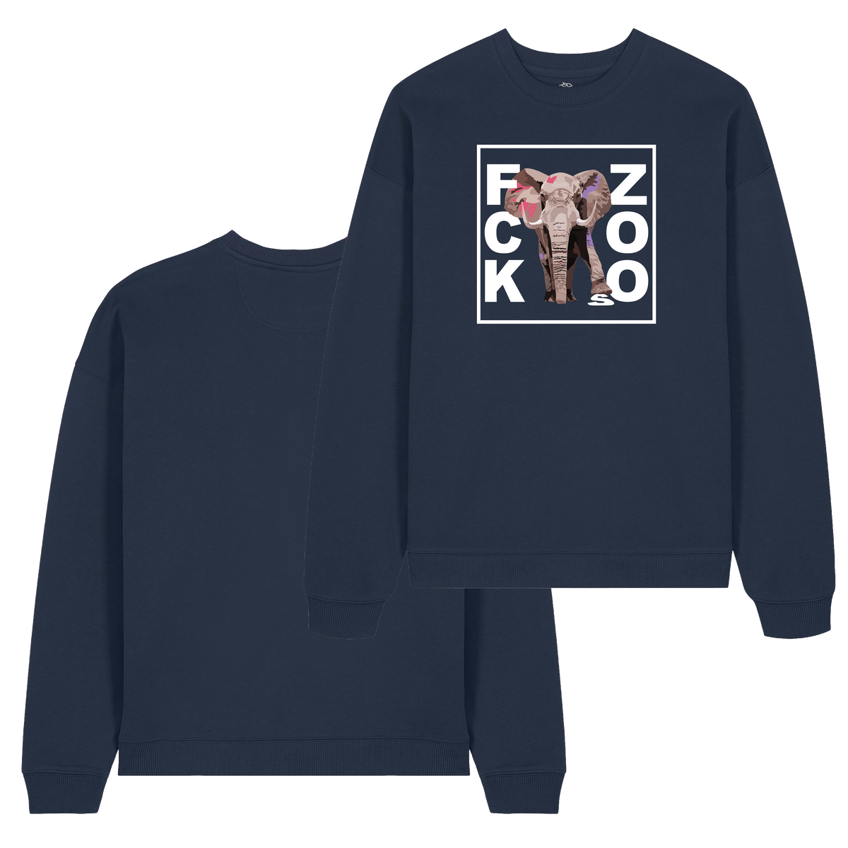 Unisex Oversize Sweatshirt "FCK Zoos"