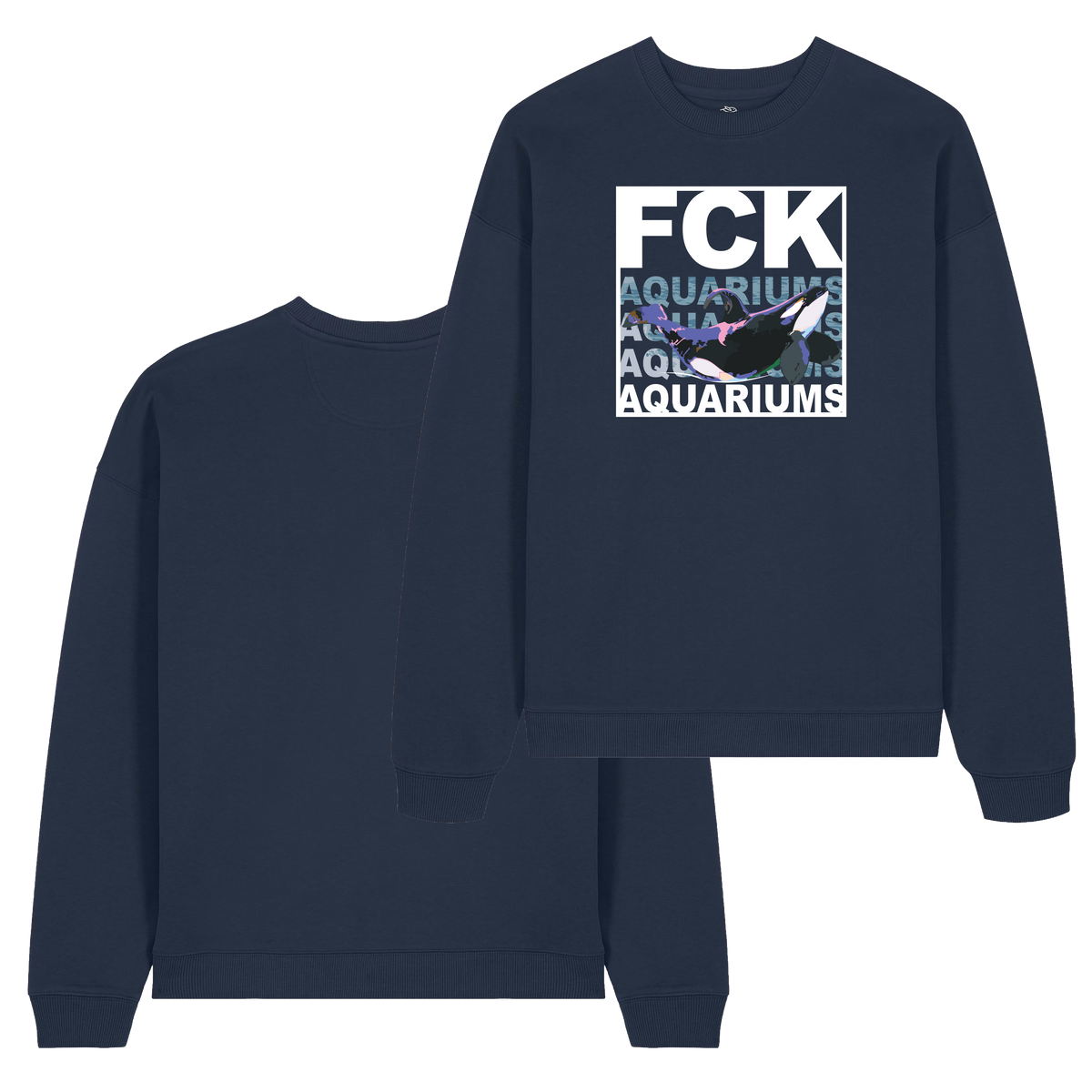 Unisex Oversize Sweatshirt "FCK Aquariums"