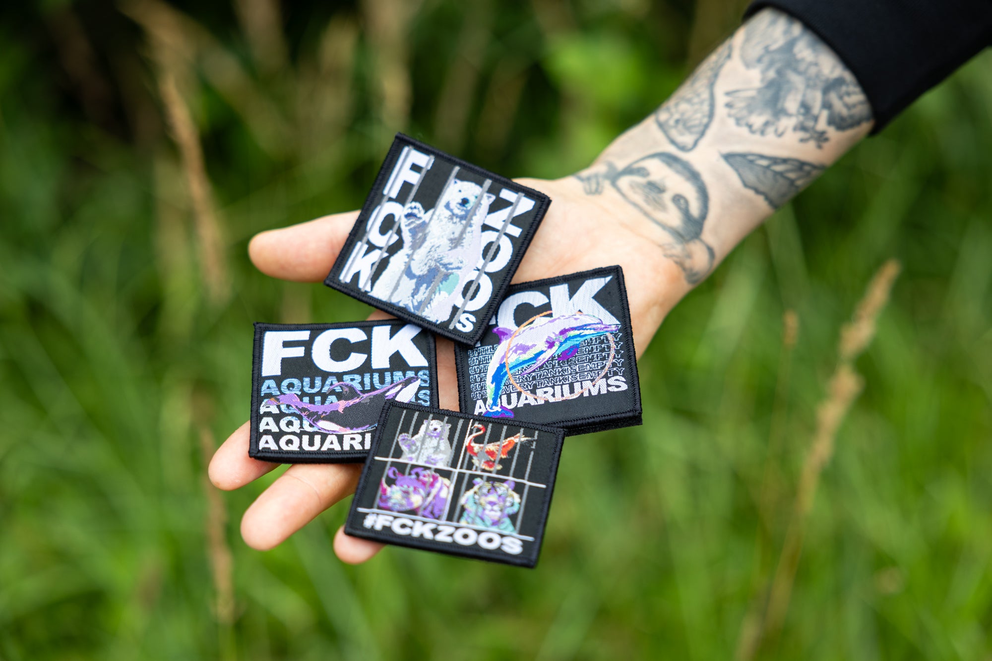Patch "FCK ZOOs"