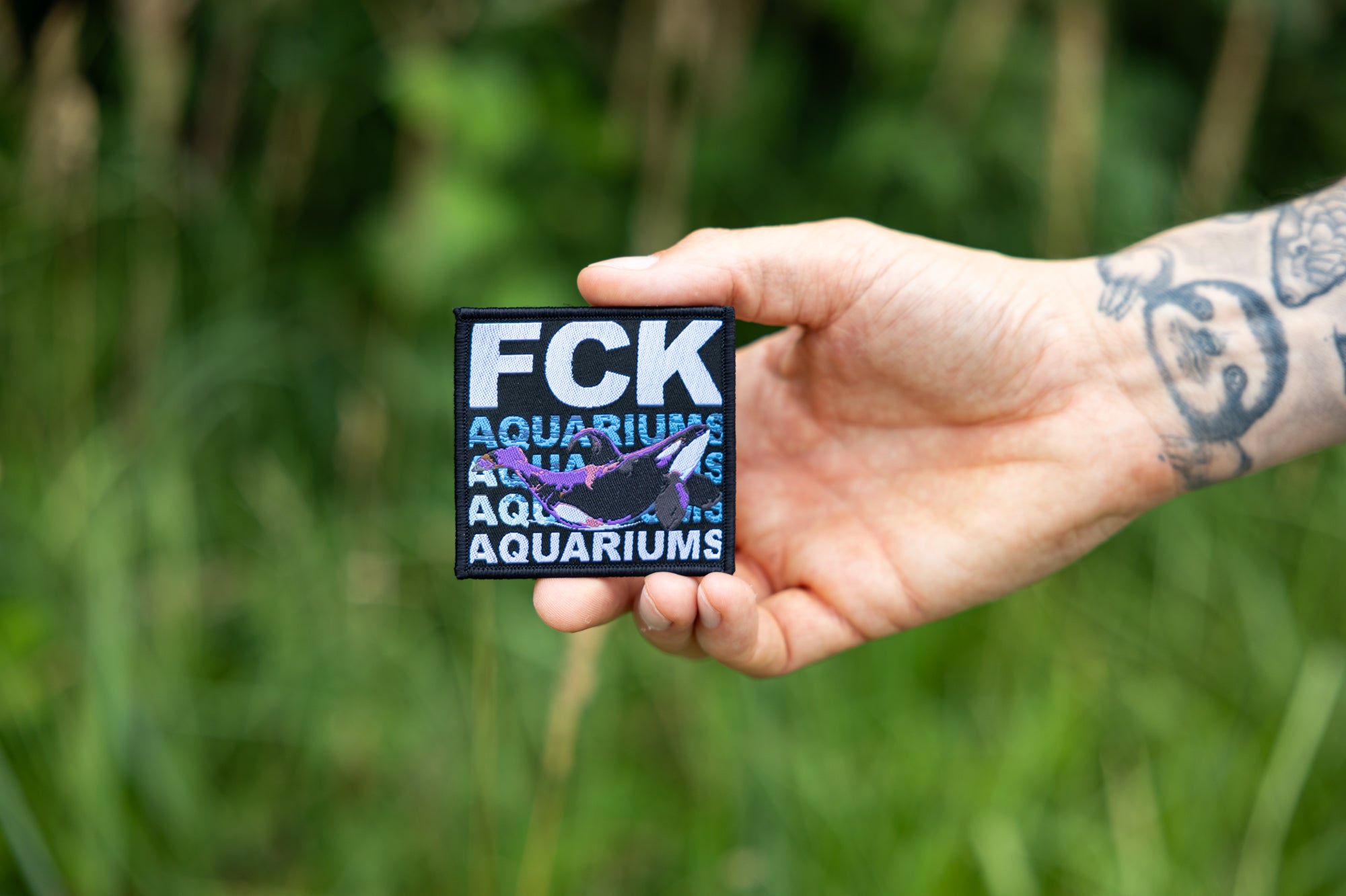 Patch "FCK AQUARIUMs"