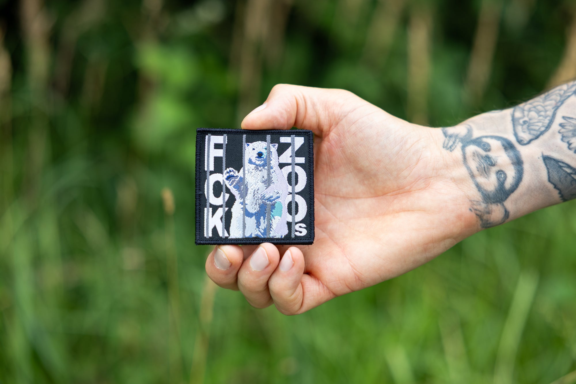 Patch "FCK ZOOs"