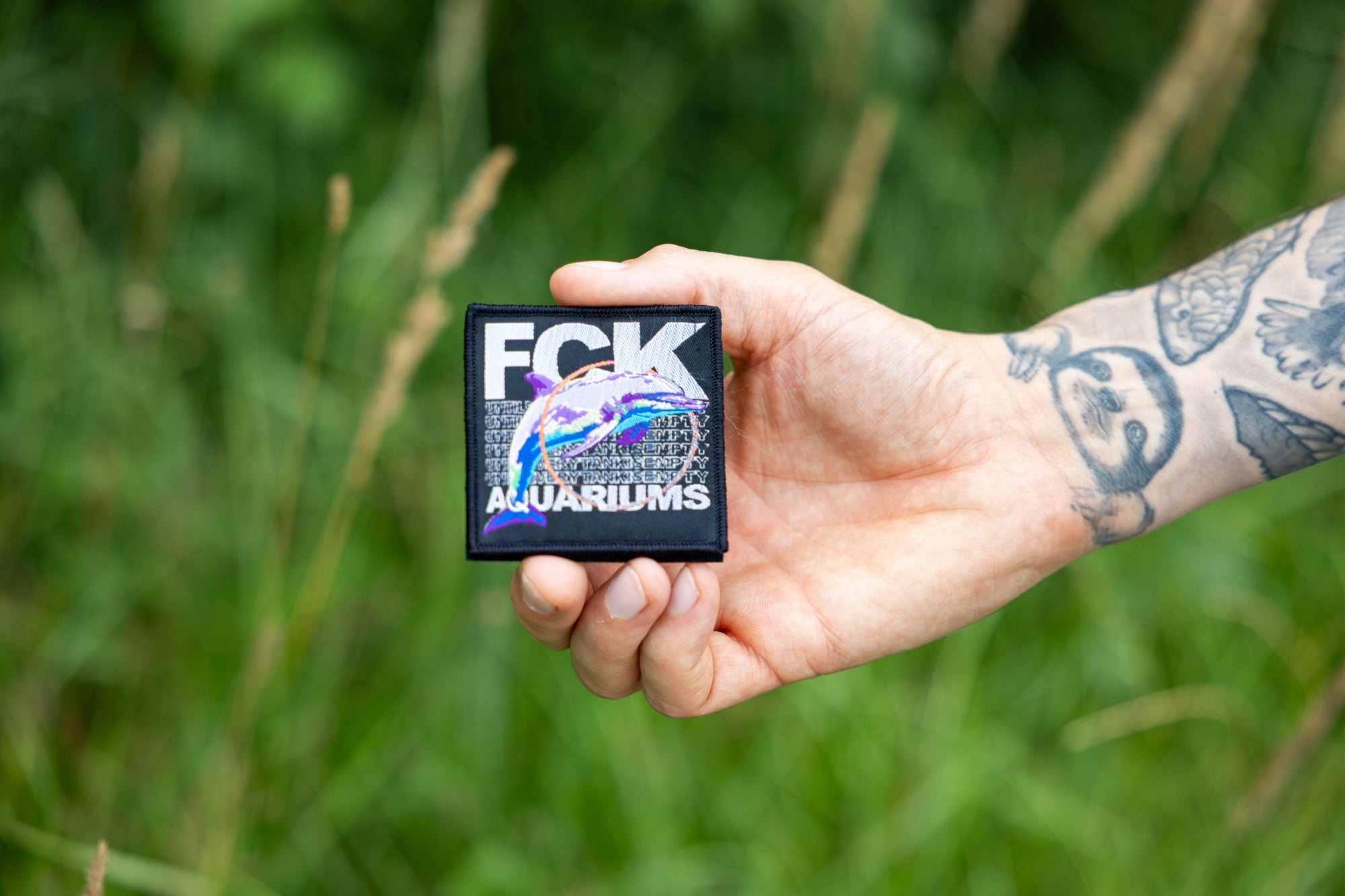 Patch "FCK AQUARIUMs"