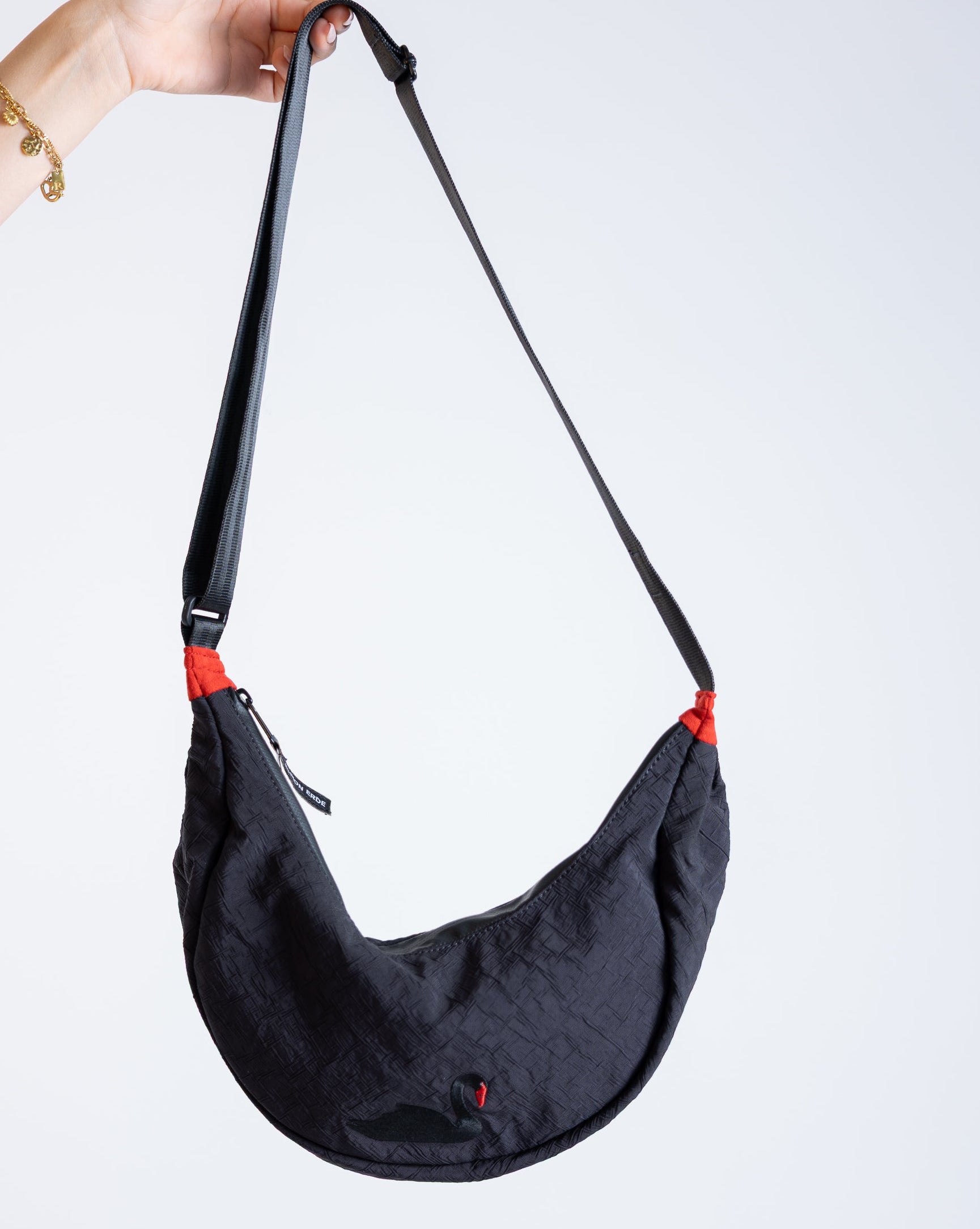Mini Moonbag Black Swan