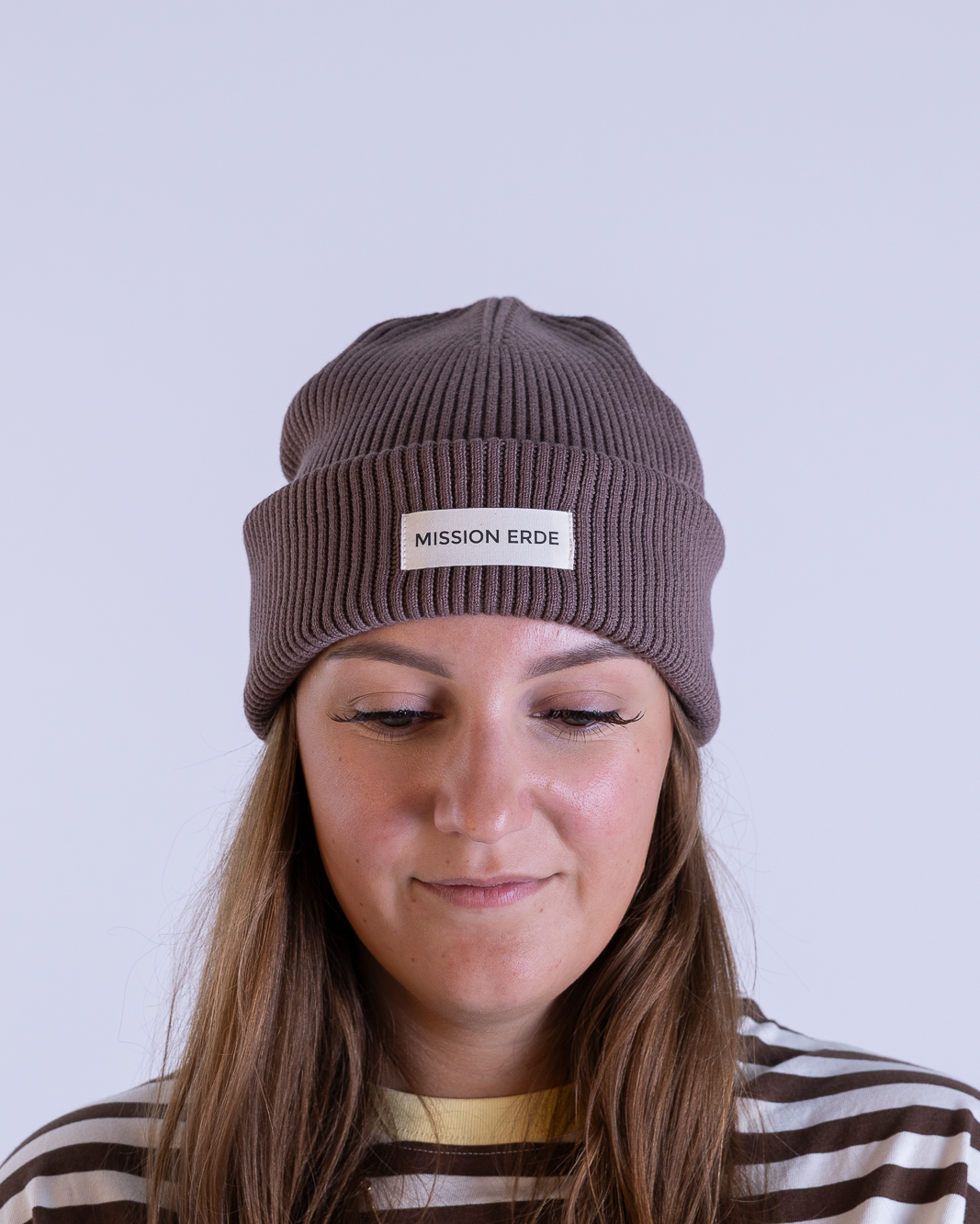 Fisherman Beanie "Mission Erde" Label