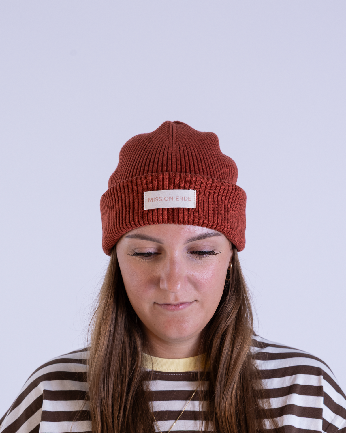 Fisherman Beanie "Mission Erde" Label
