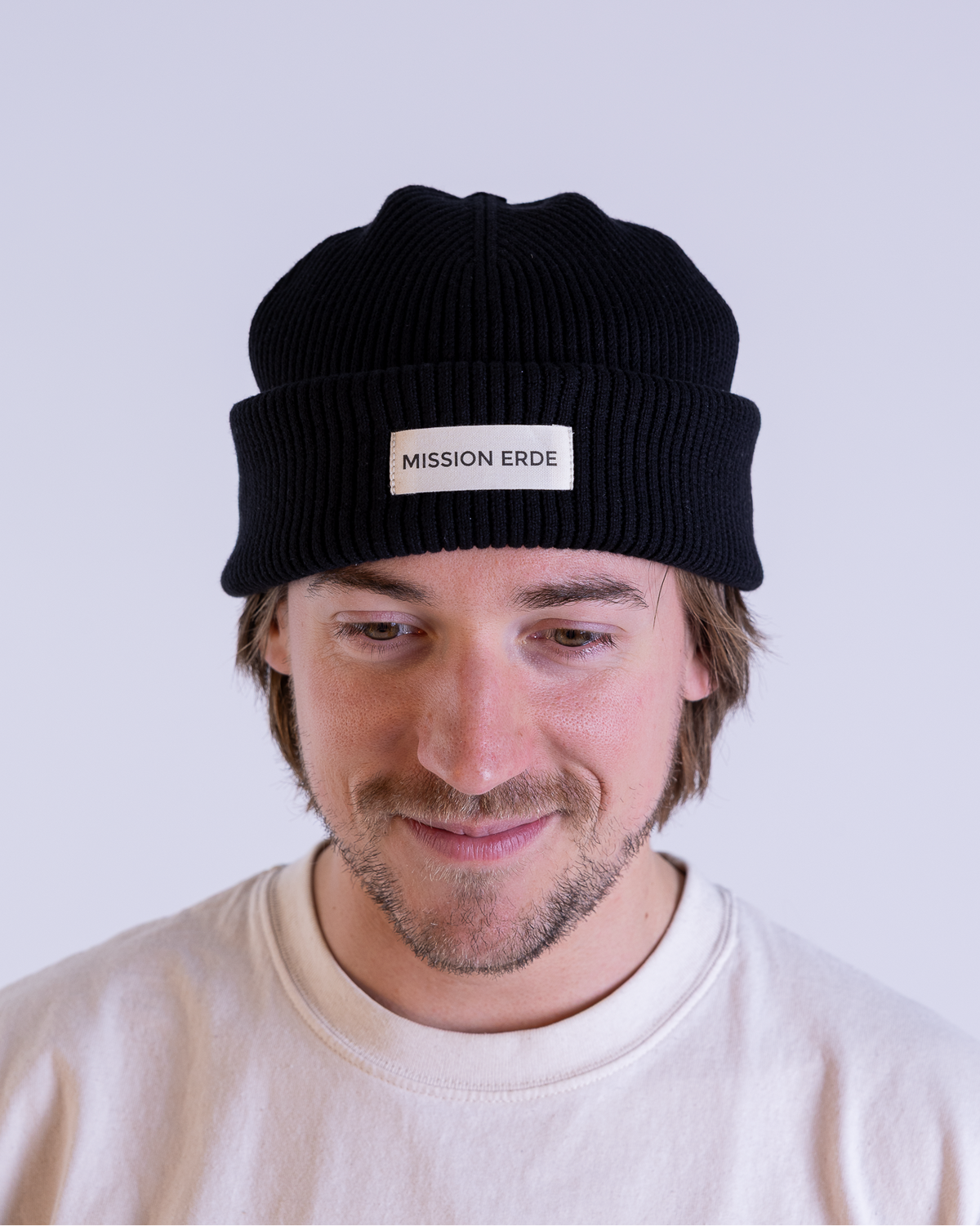 Fisherman Beanie "Mission Erde" Label