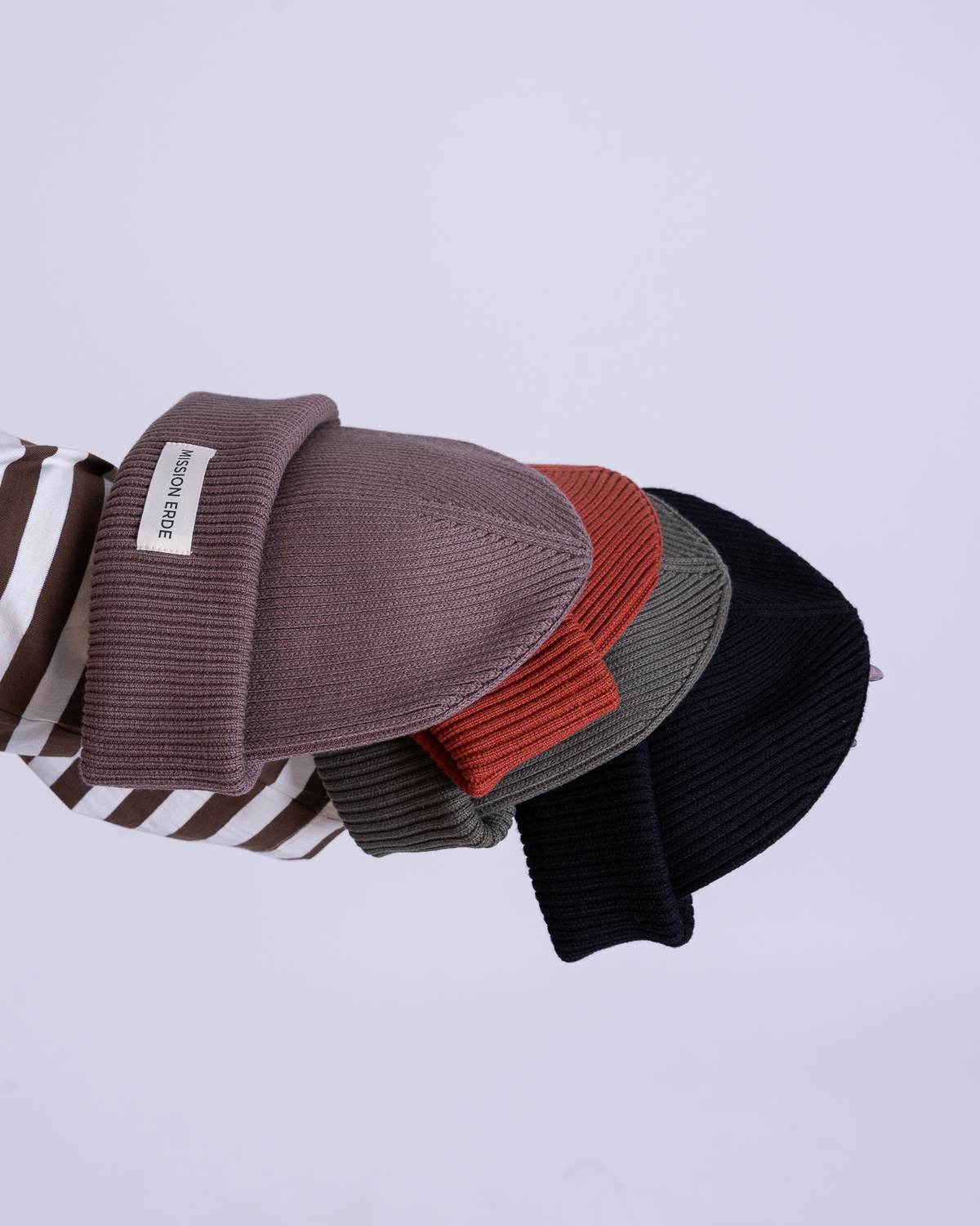 Fisherman Beanie "Mission Erde" Label