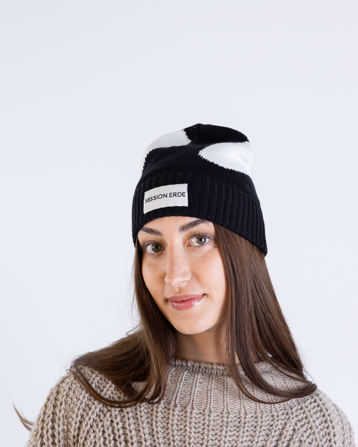Beanie "Orca Muster"