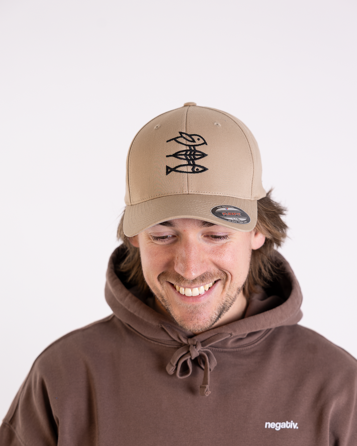 Cap "Mission Erde" sand/schwarz