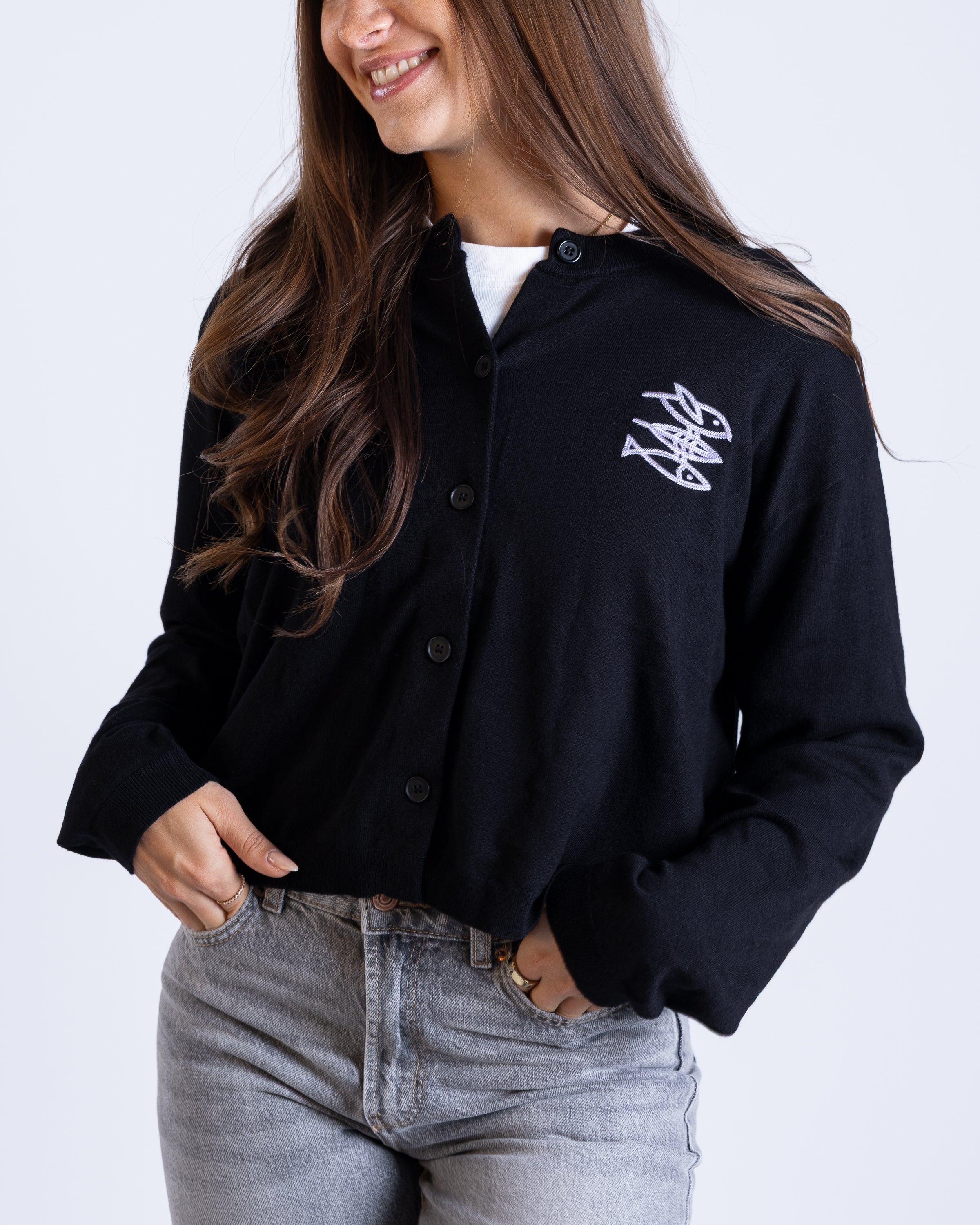 Leichter Woman Cardigan "ME Logo"