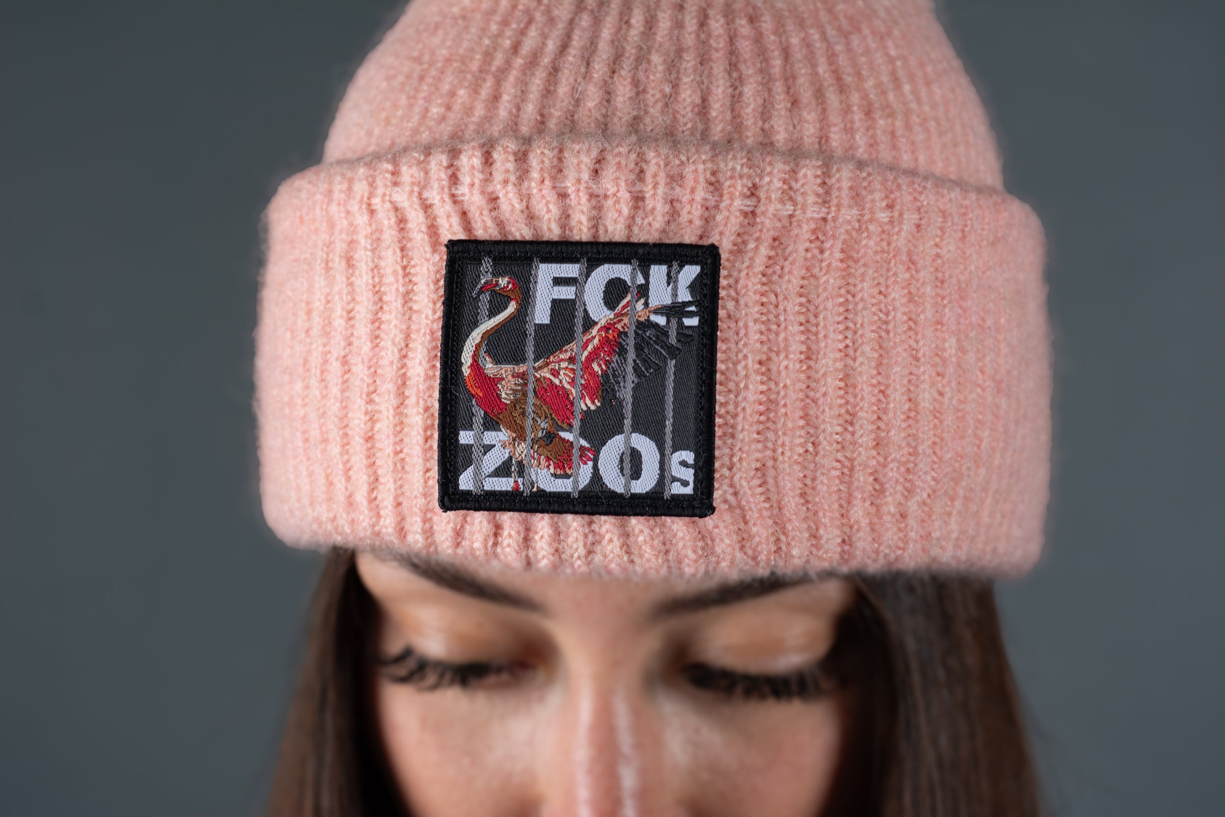 Beanie "FCK ZOOs" soft-rip