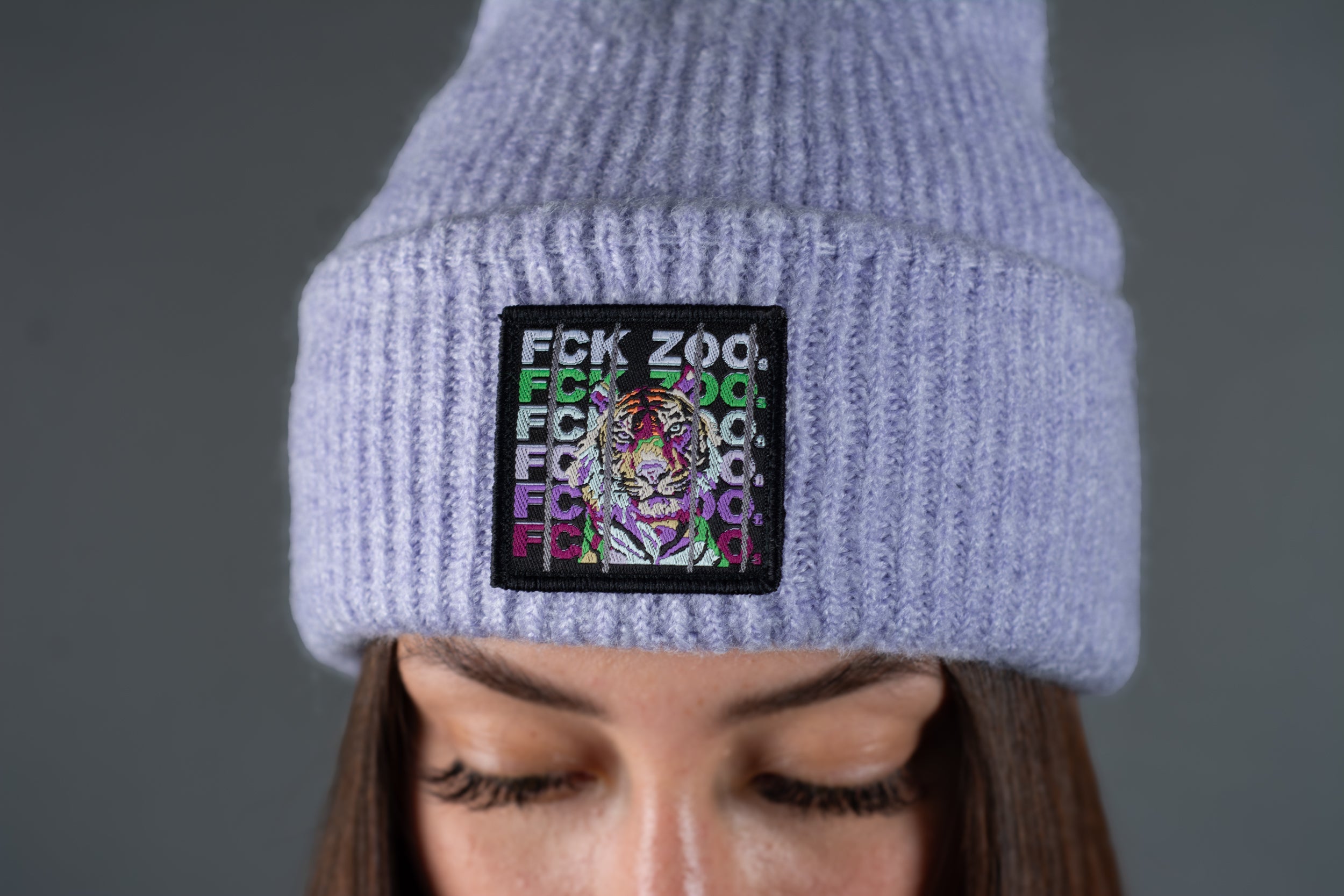 Beanie "FCK ZOOs" soft-rip