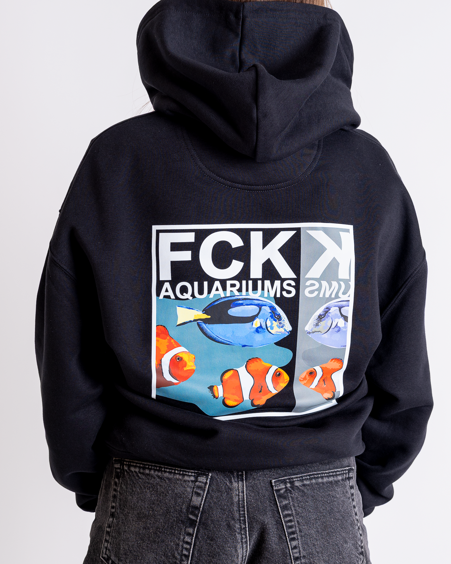 Hoodie "FCK AQUARIUMs" Nemo