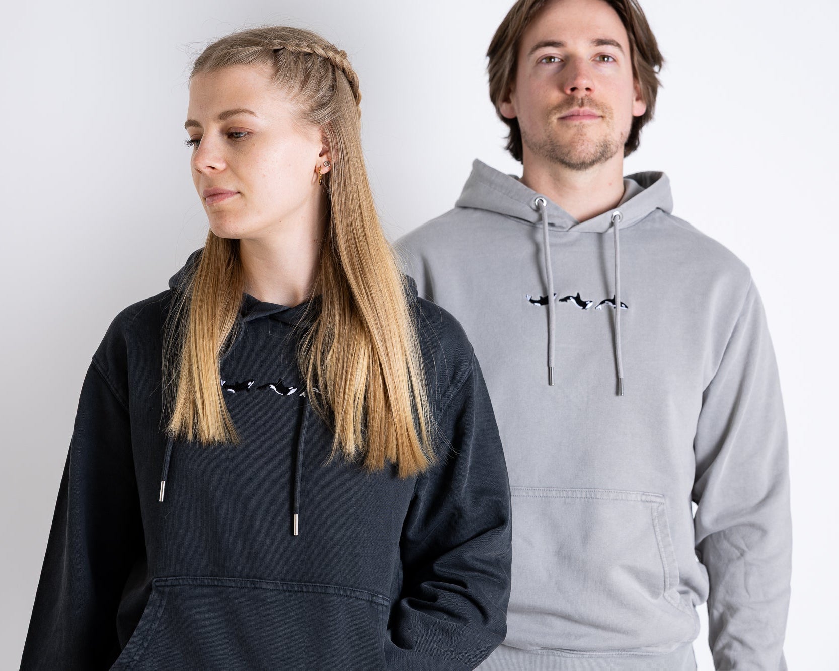 Vintage Hoodie "Orca"