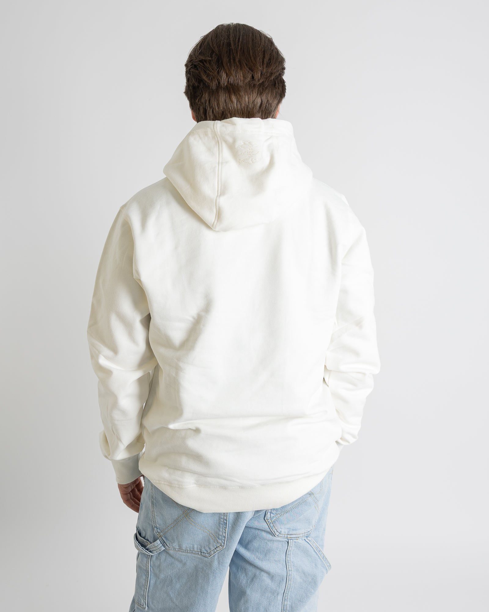 Hoodie Men "Tribal" off white