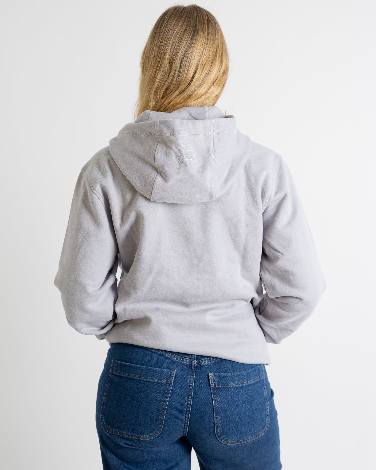 Hoodie Women "Tribal" grey