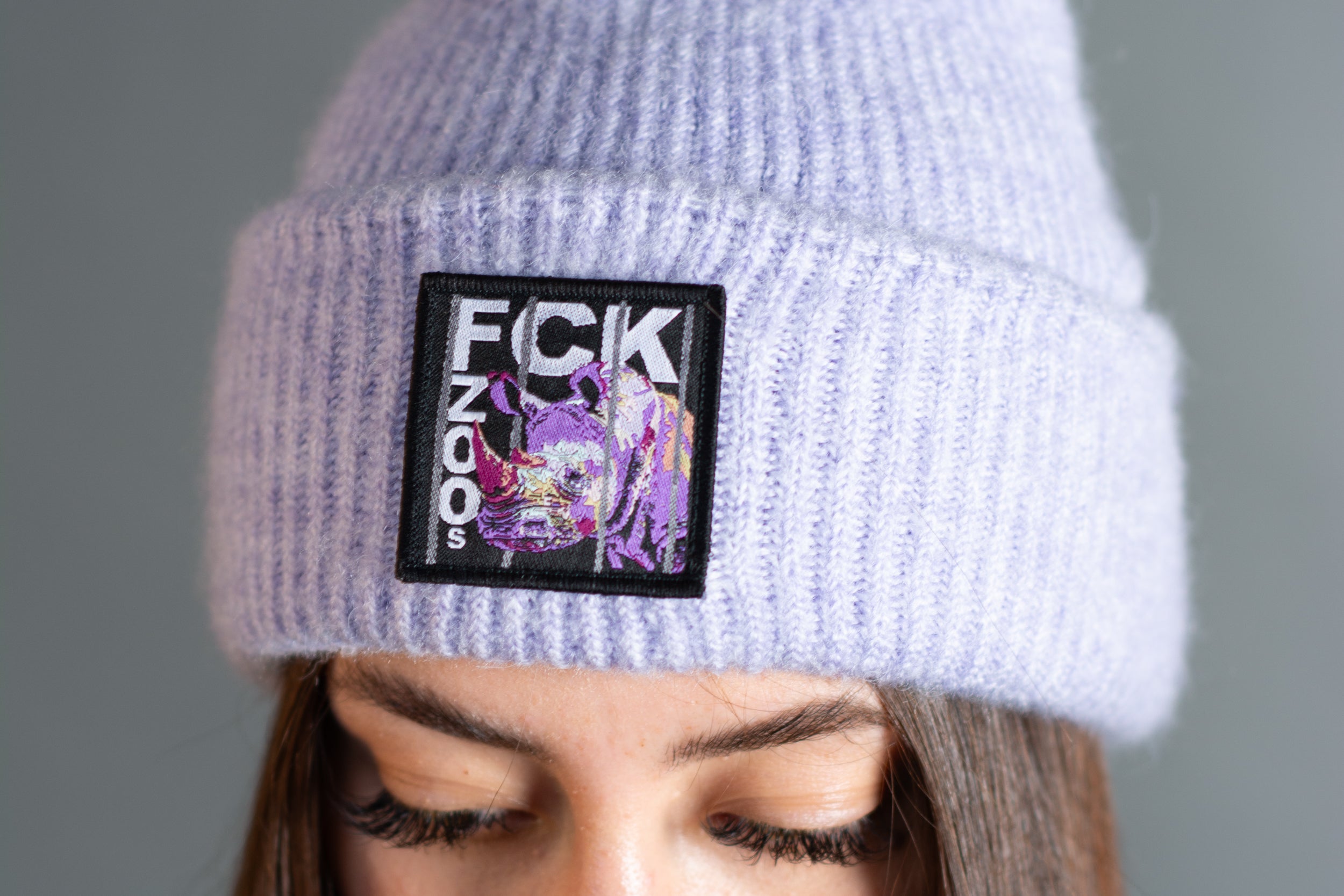 Beanie "FCK ZOOs" soft-rip