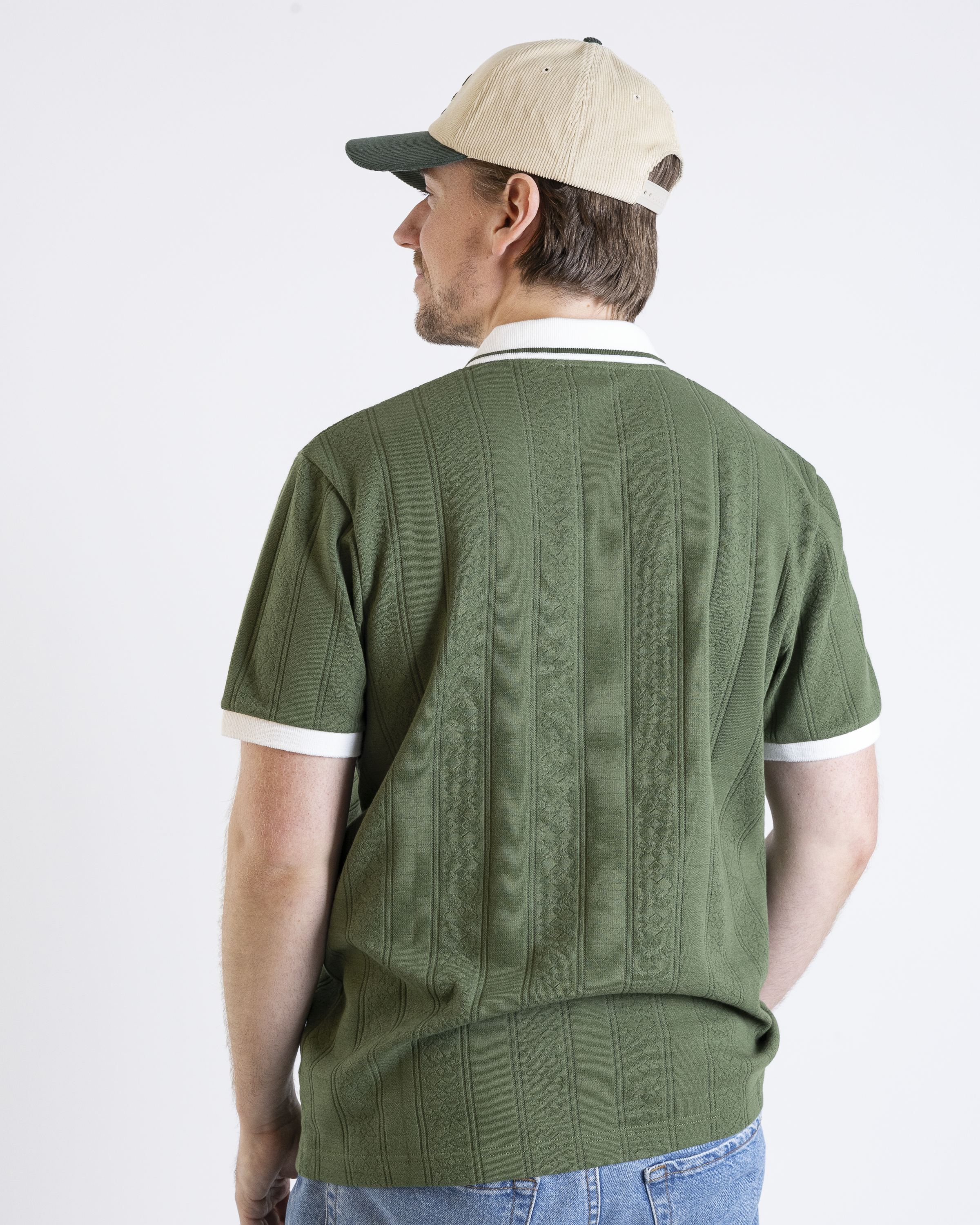 Unisex Poloshirt "Mission Erde" green