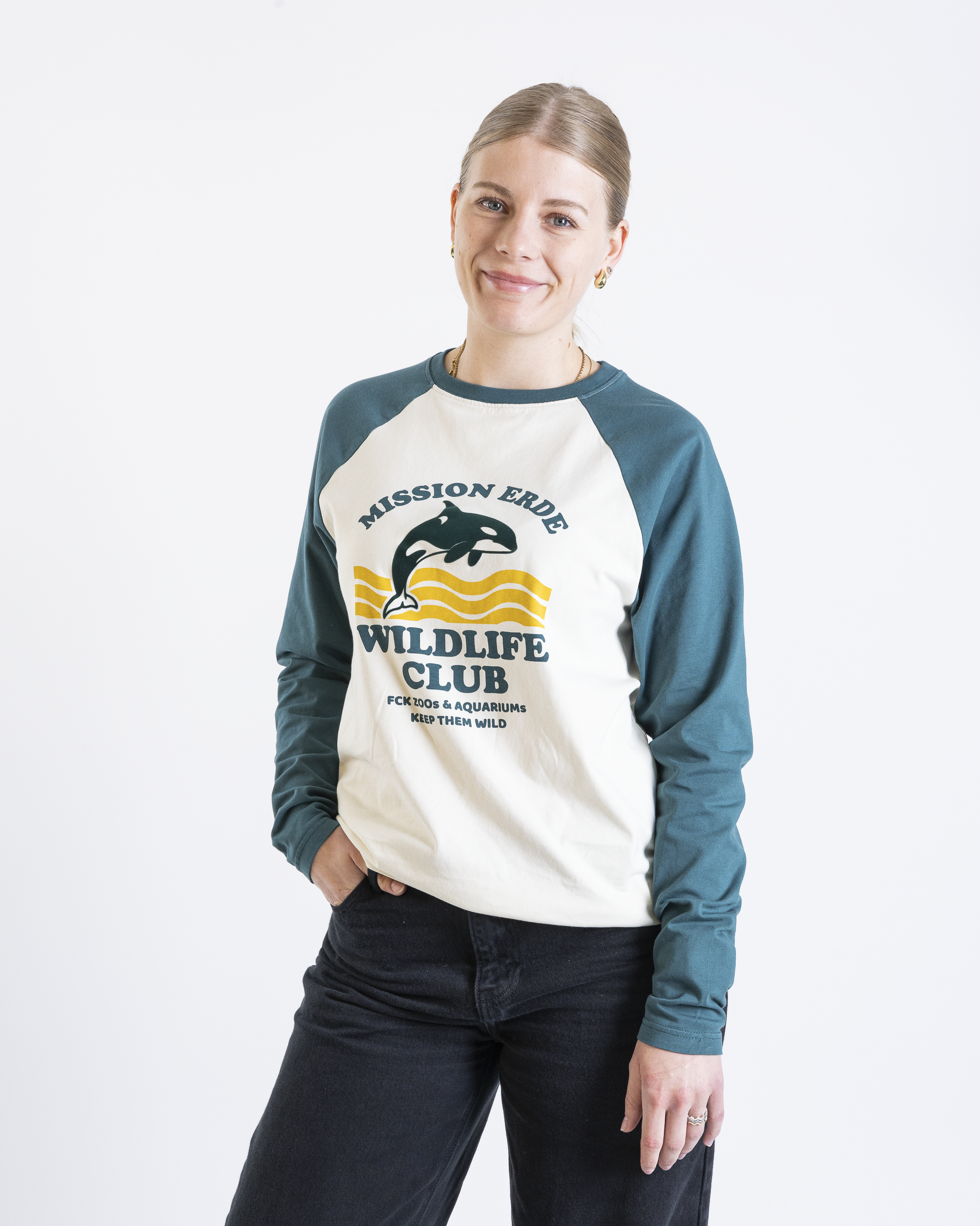 Raglan Longsleeve "Wildlife Club"