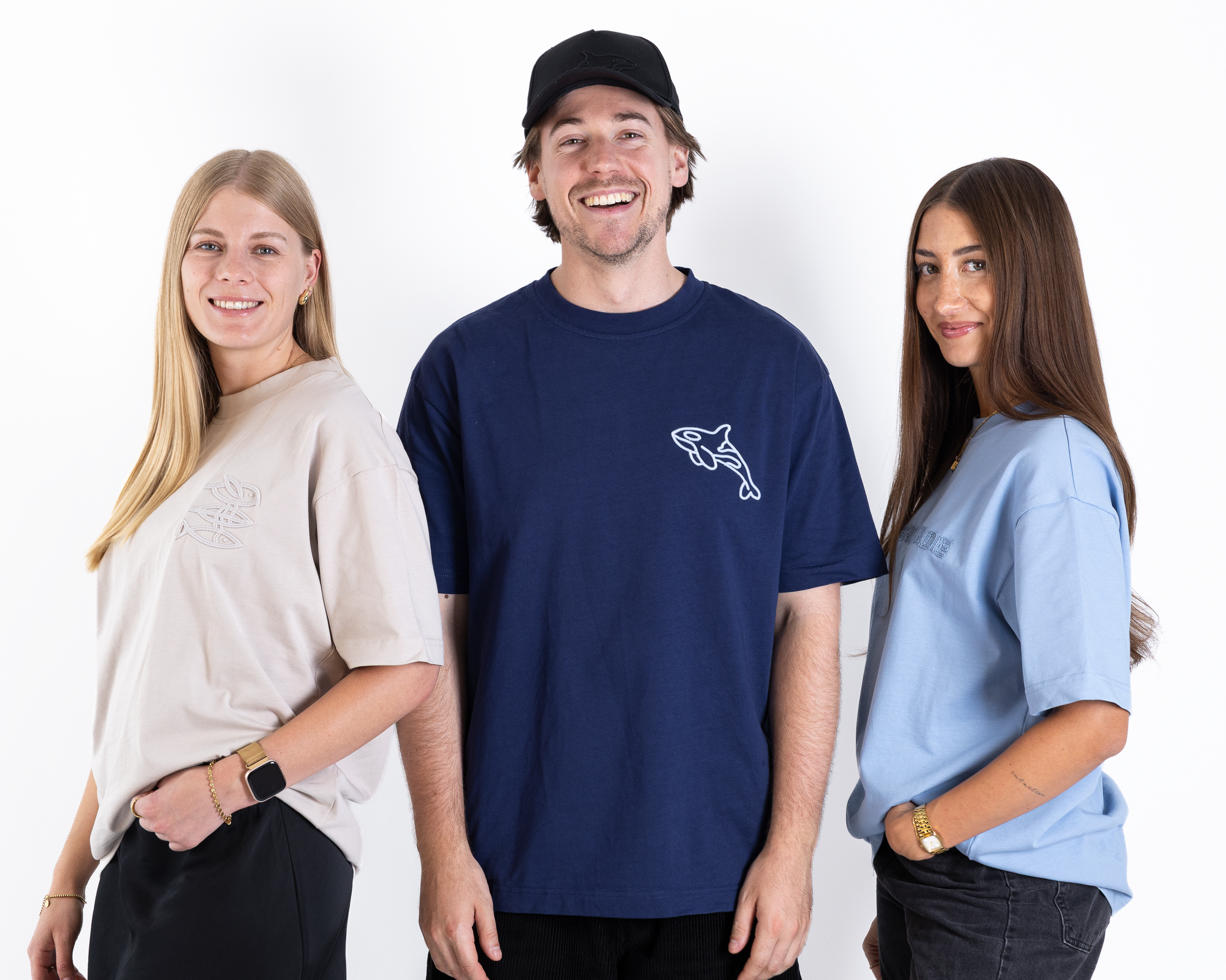 Unisex T-Shirt "3D Orca Stick"