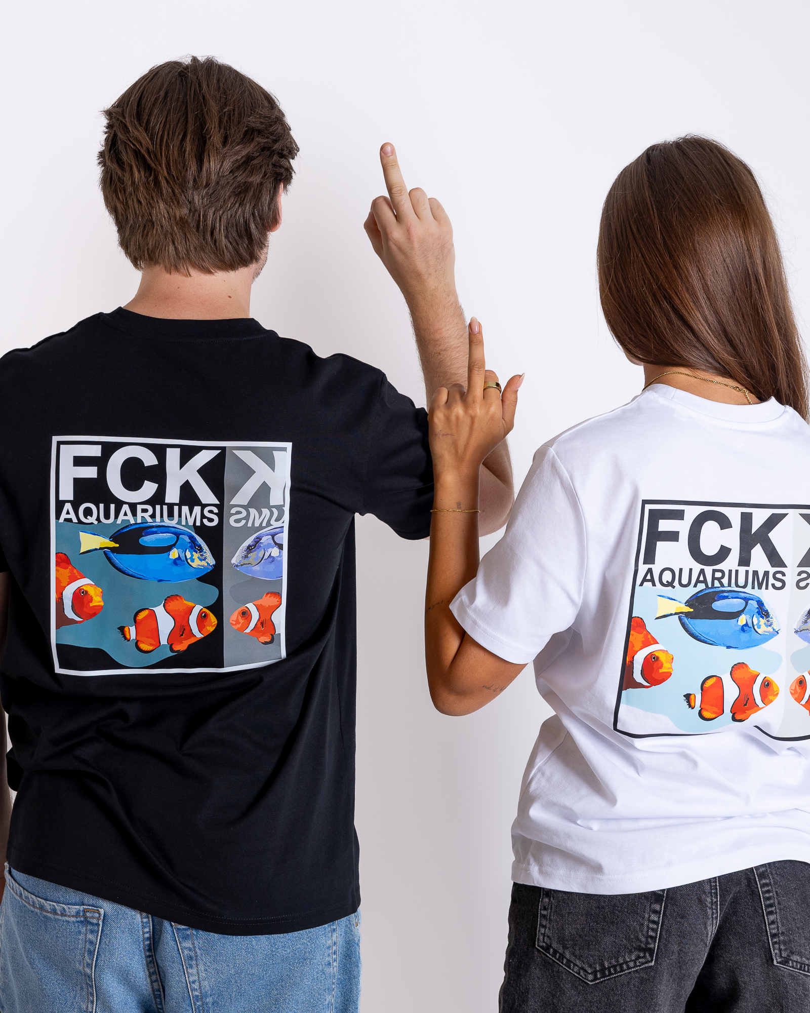 T-Shirt "FCK AQUARIUMs" Nemo